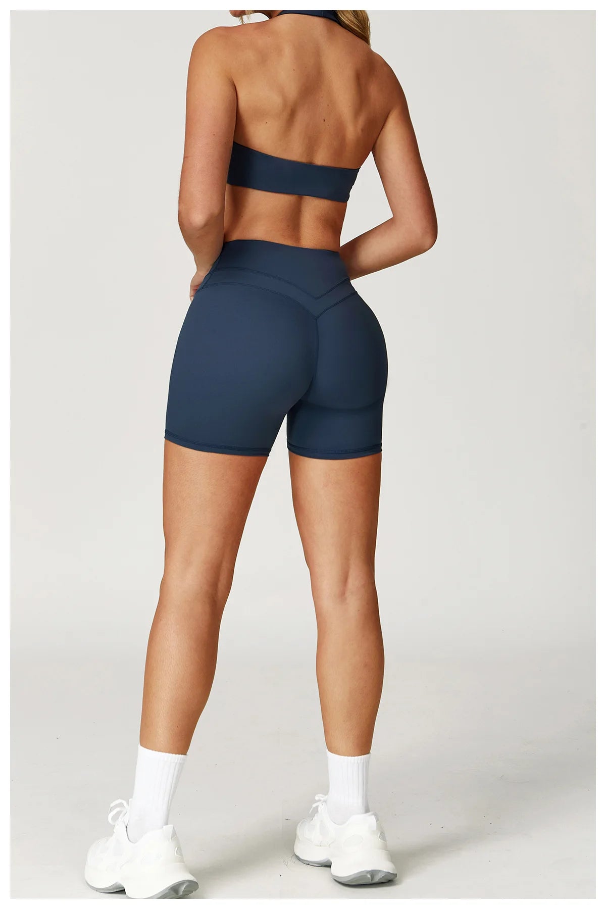 Women's Tracksuit 2PCS Fitness Suit Yoga Set Sportswear Workout Sports Bra High Waist Leggings Gym Clothing Seamless Sports Suit