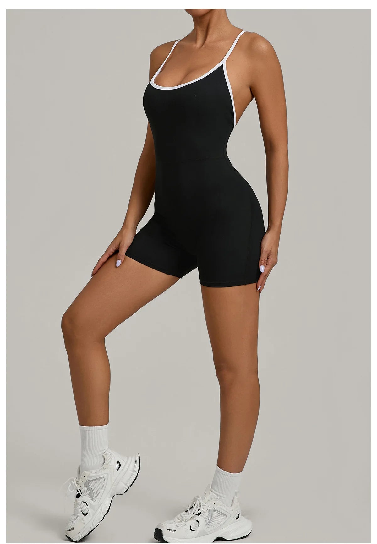 Summer Workout Jumpsuit Sports Overalls Women Rompers Gym Clothing Running Fitness Suits Gym Tracksuit Short Sportswear Yoga Set