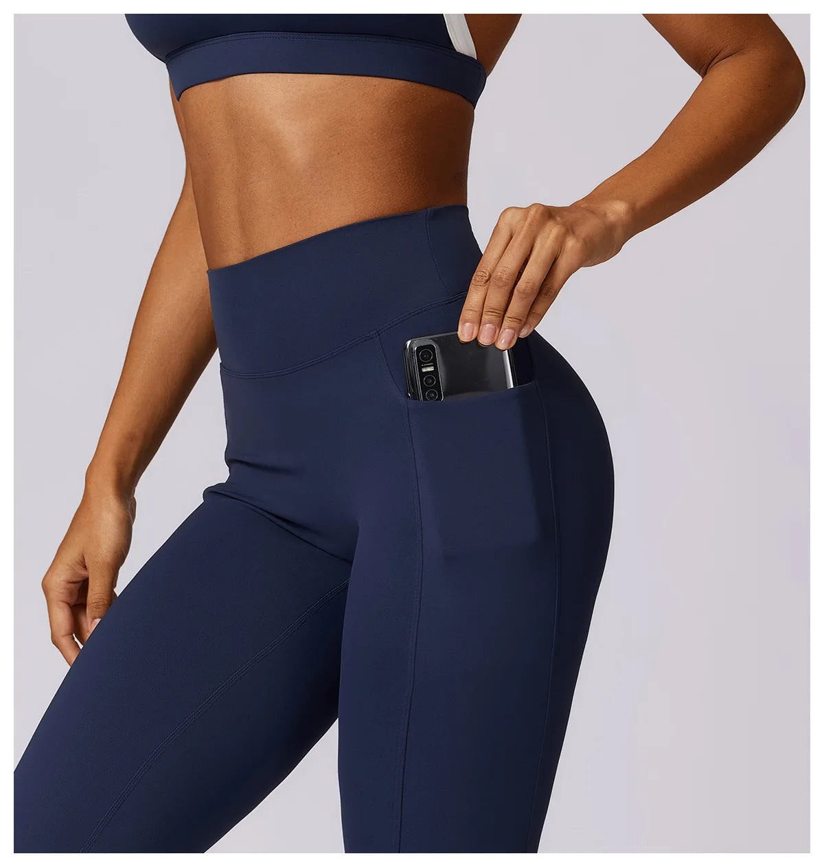 V-shaped Back Leggings Fitness Women Sport Leggings High Waist Elastic Solid Yoga Pants Gym Jogging Push Up Slim Pants Female