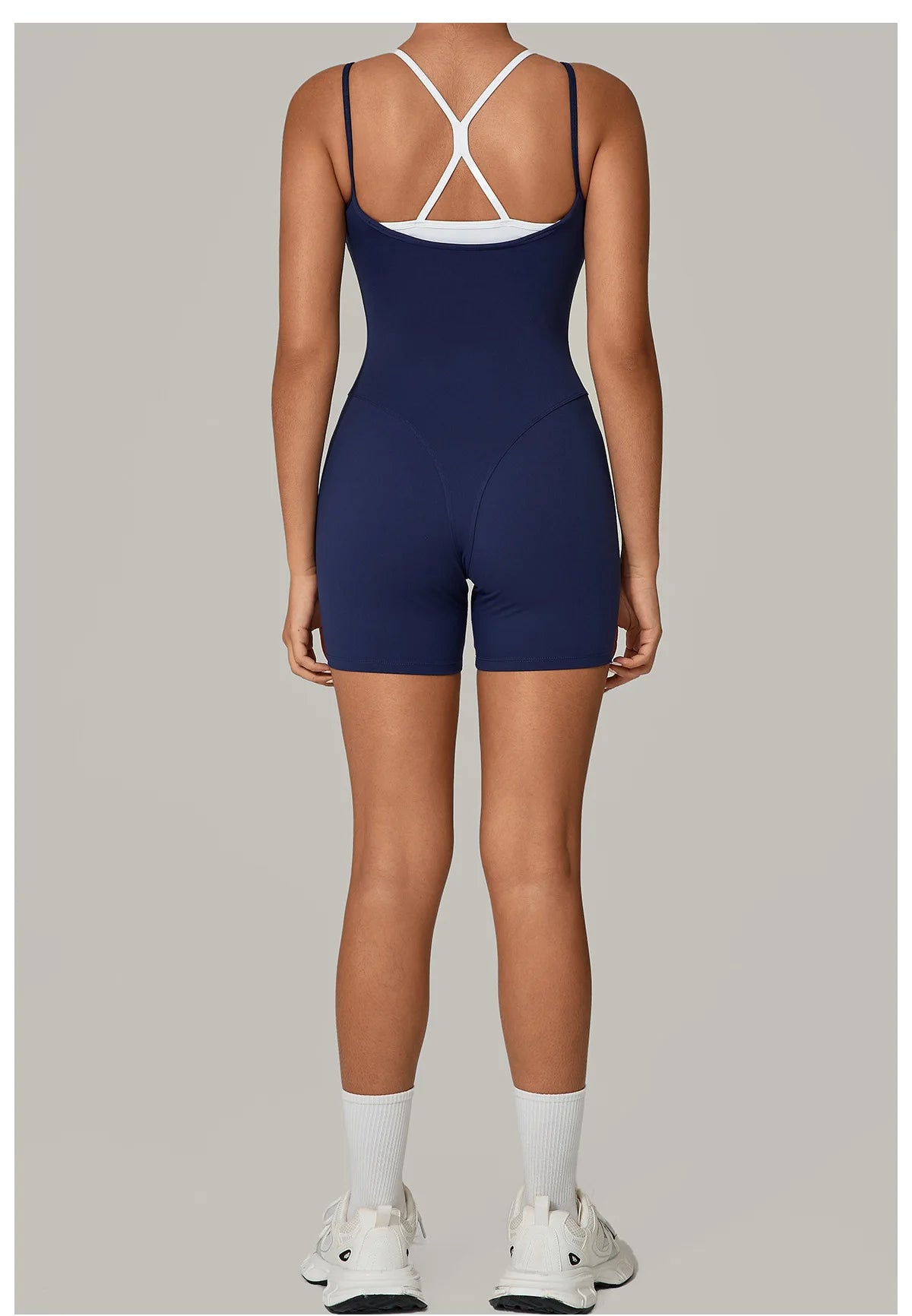 Short Sports Jumpsuit Sleeveless Gym Set Women Tracksuit Yoga Clothes Rompers Workout One-piece Suit Female Outdoor Bodysuits