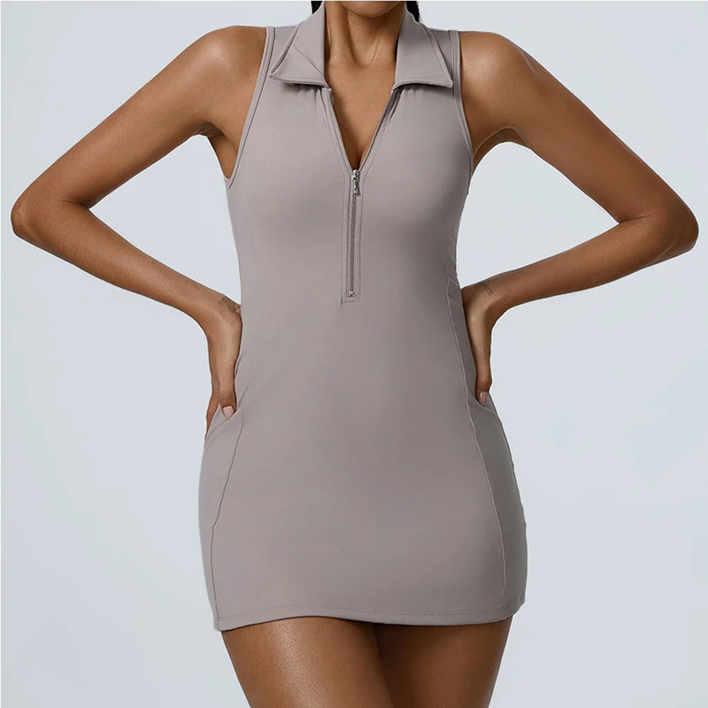 Yoga Jumpsuit Summer Short Sports Wear Short Skirt Gym Fitness Sports Bodysuits Women Dance Running Workout Clothes Yoga Suit