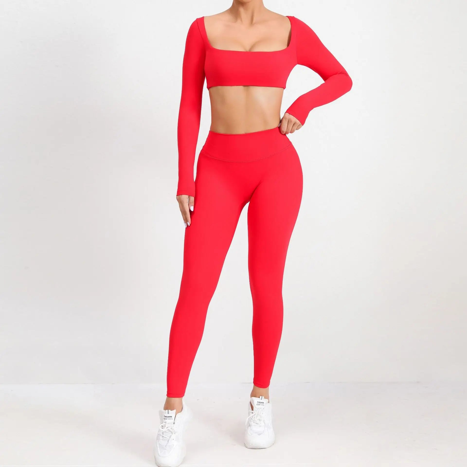 New Sport Shirt Women Clothes Sportswear Long Sleeve T-shirt for Fitness Yoga Wear Ladies Crop Top Gym Workout Top with Cups