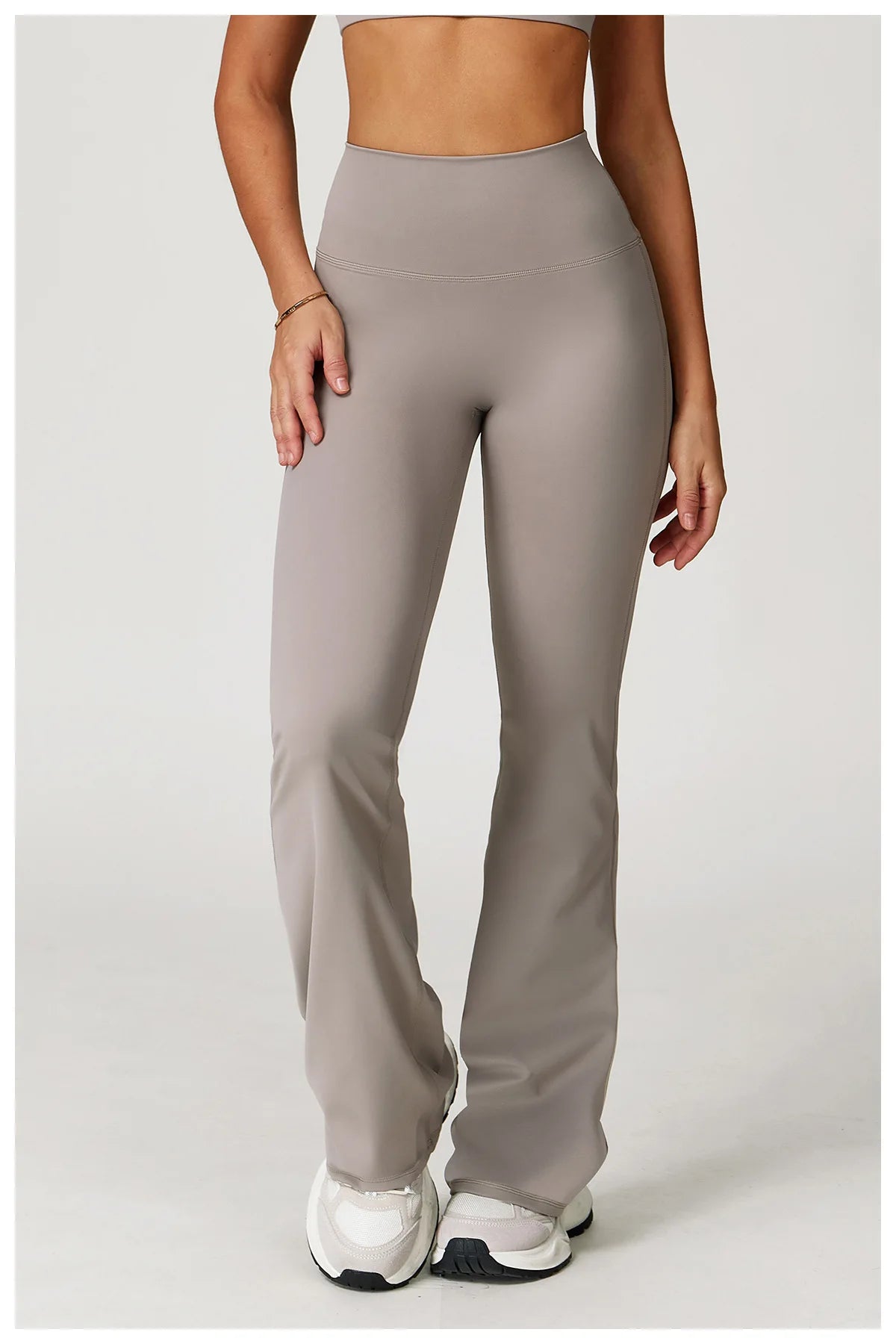 Impact Leggings Women Yoga Bell Bottoms Sports Yoga Pants Gym Clothes Fitness Workout Wear Tights Wide Leg Pants Flared Leggings