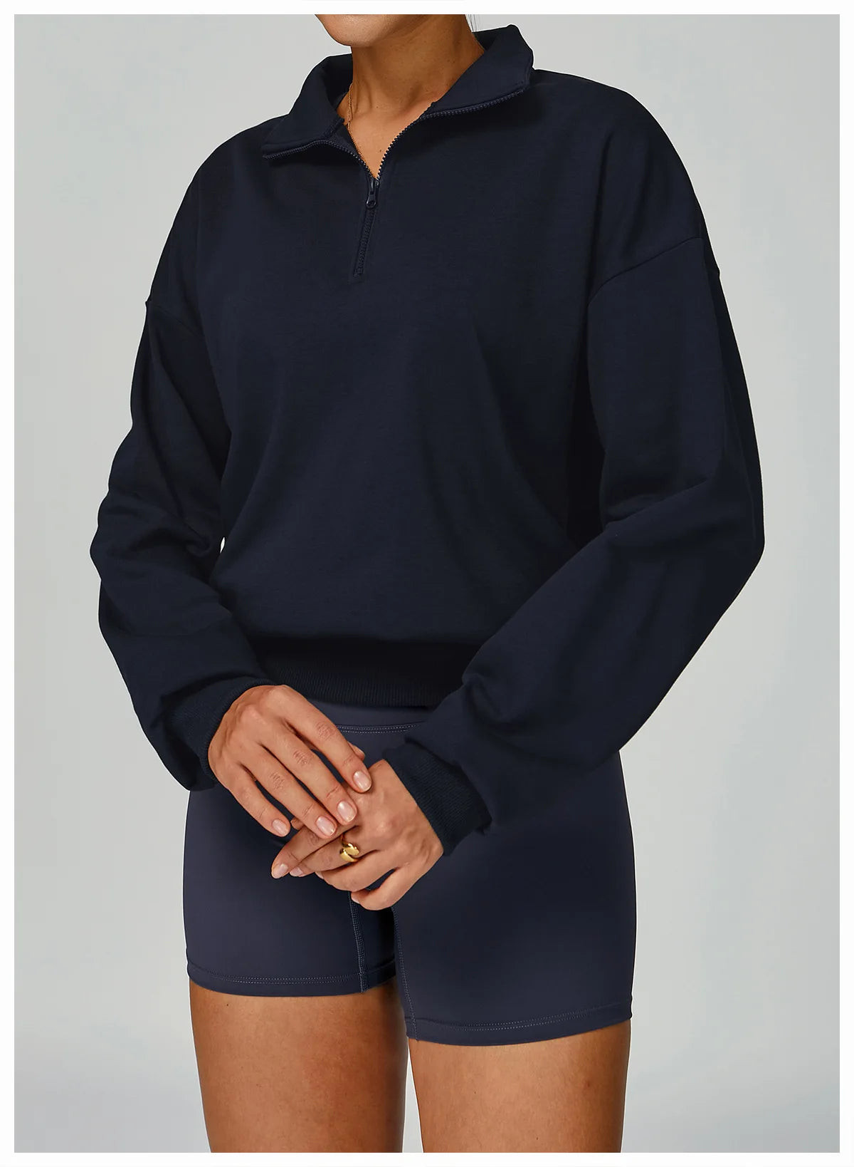 New Winter Zipper Hoodie Women's Long Sleeve Casual Loose Windproof Warm Versatile Hoodie Women's Running and Fitness Sportswear