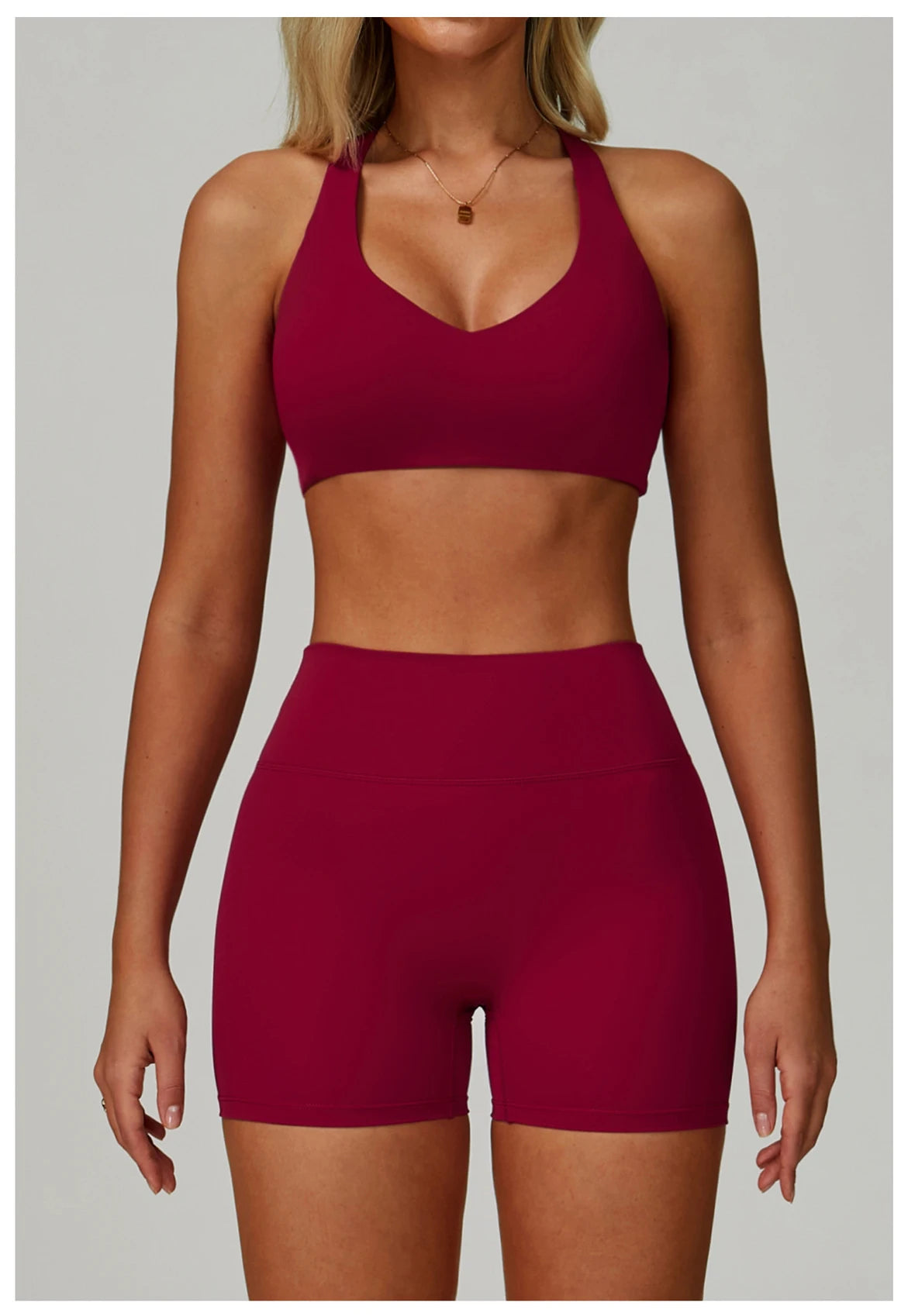 2/3PCS Women's Tracksuit Yoga Set Push Up Workout Sportswear Gym Clothing High Waist Leggings Fitness Long Sleeved Sports Suits