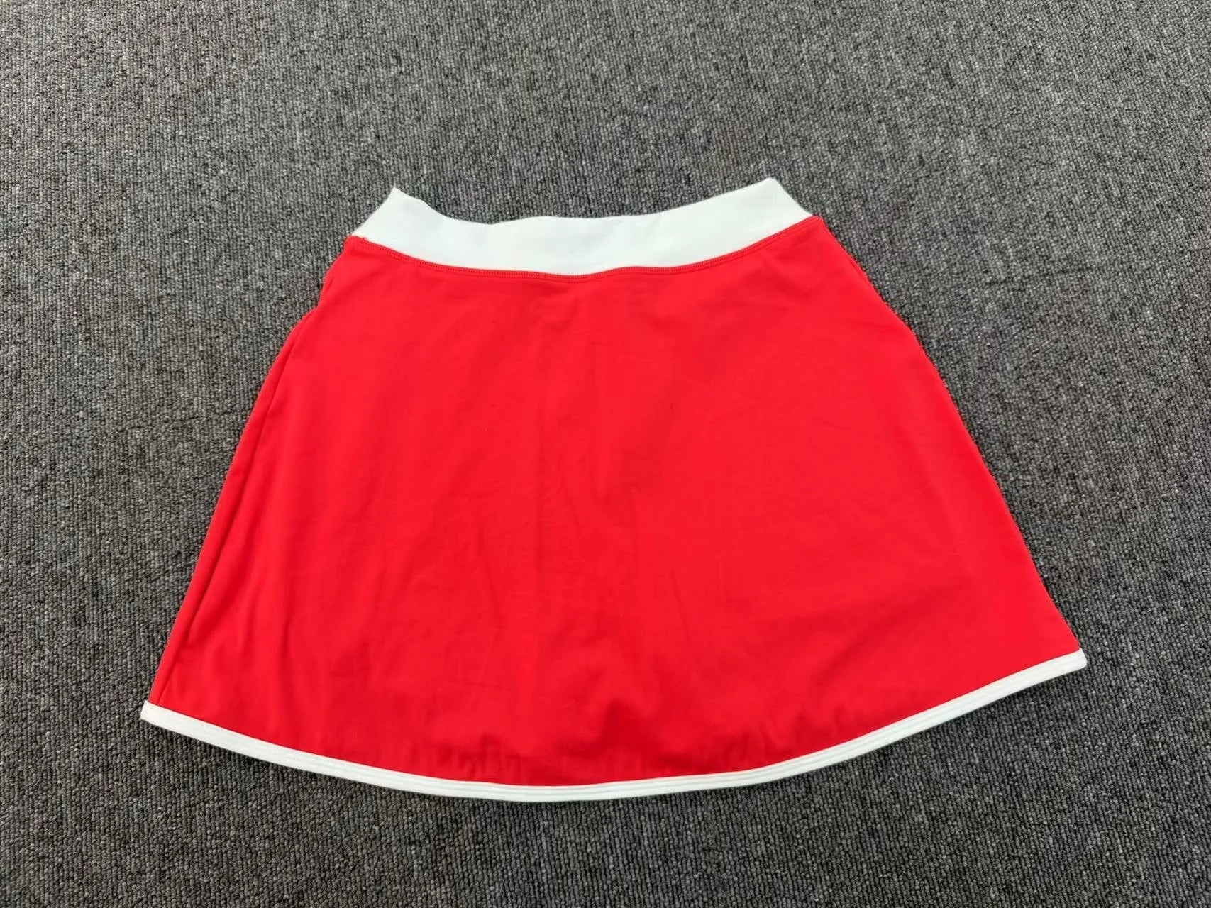 Color Blocking Sports Short Skirt Women's Yoga Short Skirt Tight Fitting Splicing Anti Glare Running Fitness Yoga Tennis Skirt