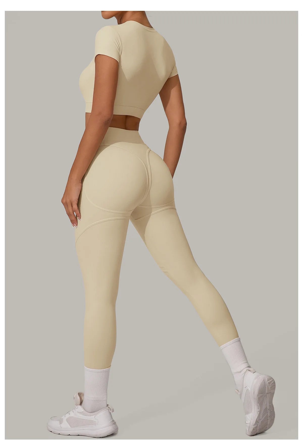 High Waist Yoga Pants Women Yoga Leggings Fitness Leggings Running Cycling Pants Breathable Sports Leggings Workout Gym Clothing