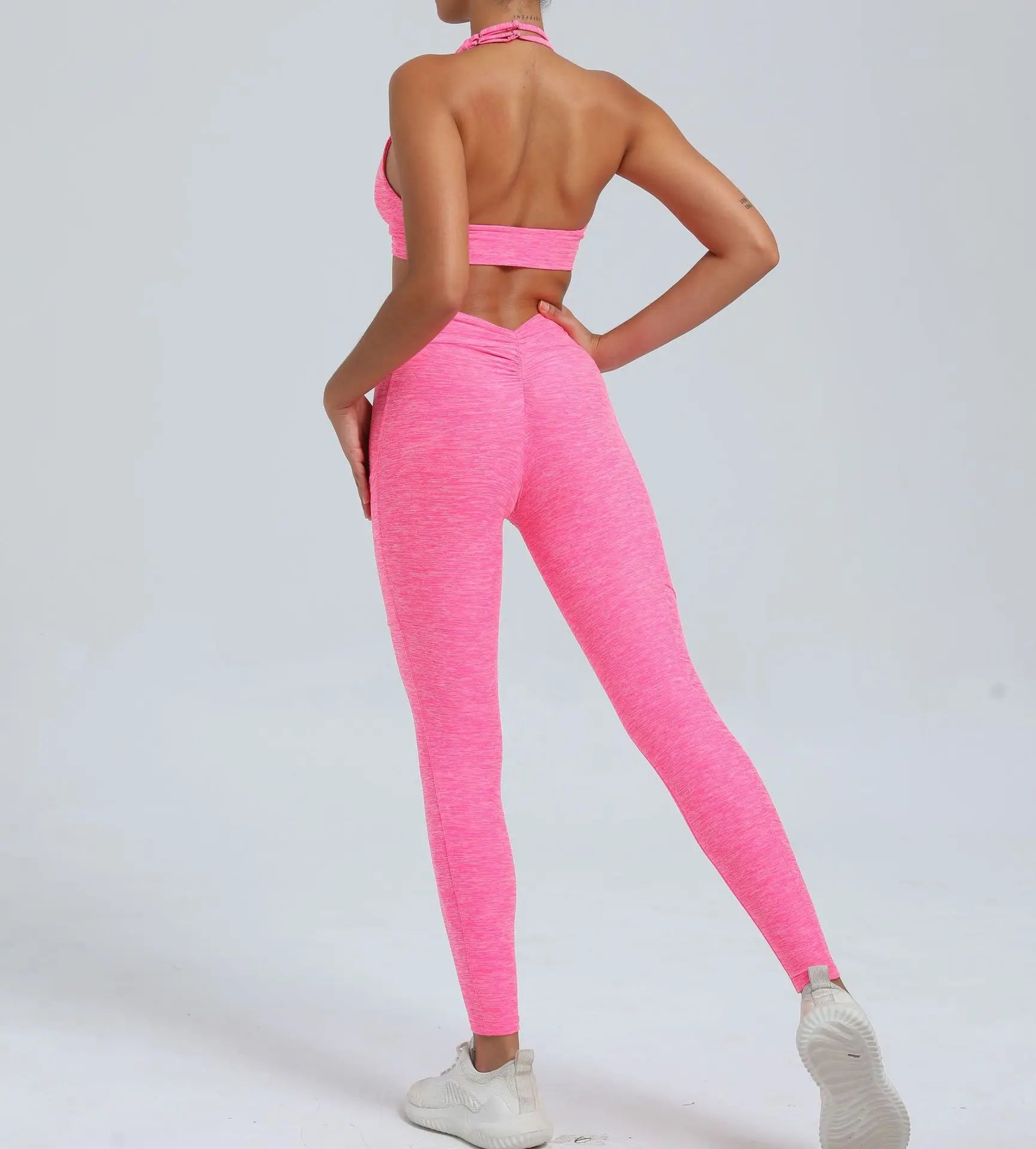 Fitness Suit Women Tracksuit Yoga Set Sportswear Workout Clothes Sports Bra High Waist Leggings Gym Clothing Sports Suits