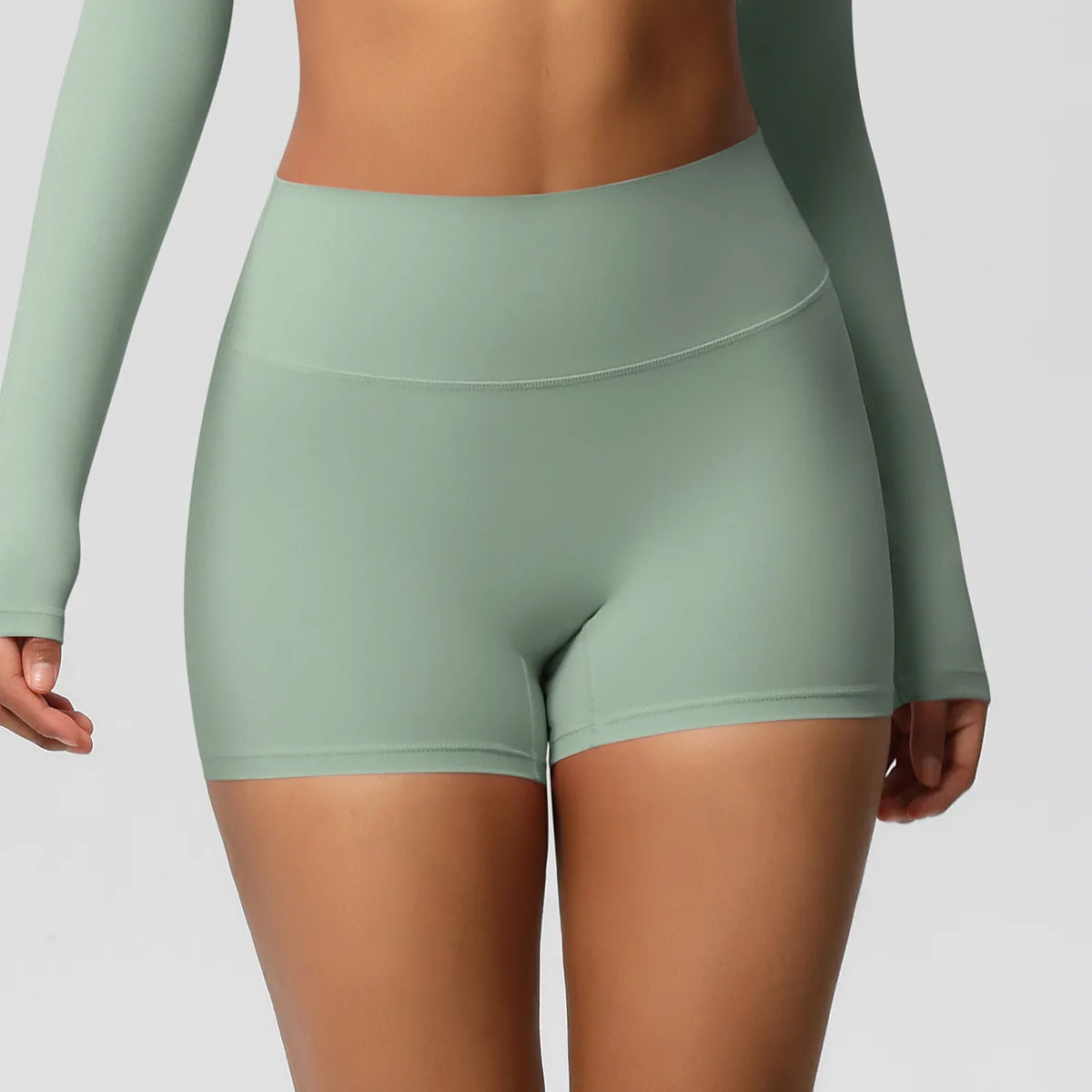 Seamless Impact Shorts Women Yoga Shorts Push Up Booty Workout Gym Shorts Fitness High Waist Sports Short Women Clothing