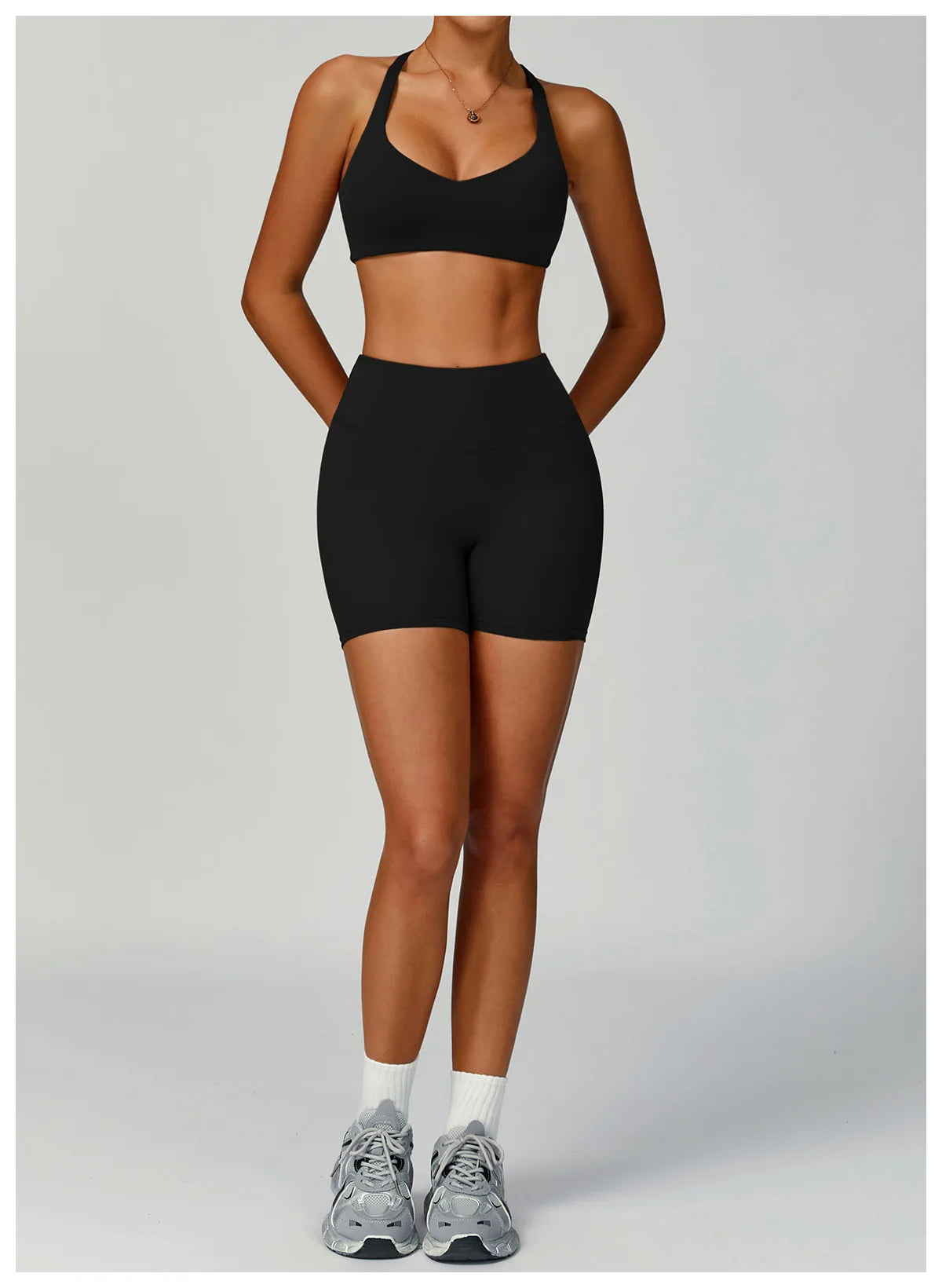Impact Shorts High Waist Yoga Shorts Women Fitness Shorts Running Cycling Shorts Breathable Sports Leggings Workout Gym Shorts