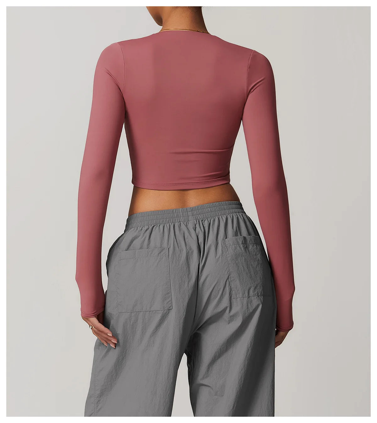 Women Yoga Long sleeved Women's Outdoor Running Fitness Wear T-shirt Sport Long Sleeved Yoga Shirt Gym Push Up Workout Top
