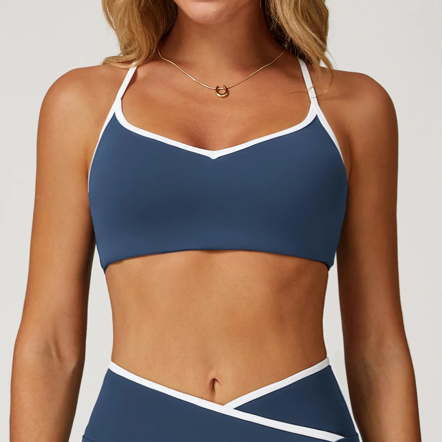 Gym Underwear Women's Sport Bra Sports Bra Anti-sweat Breathable Yoga Bra Shockproof Crop Top Fitness Top Push Up Workout Tops