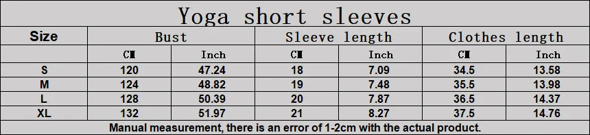 Loose Yoga Short Sleeves Women Breathable Quick Drying Yoga Clothes for Women Running Fitness Tops Sports Short Sleeved T-shirts