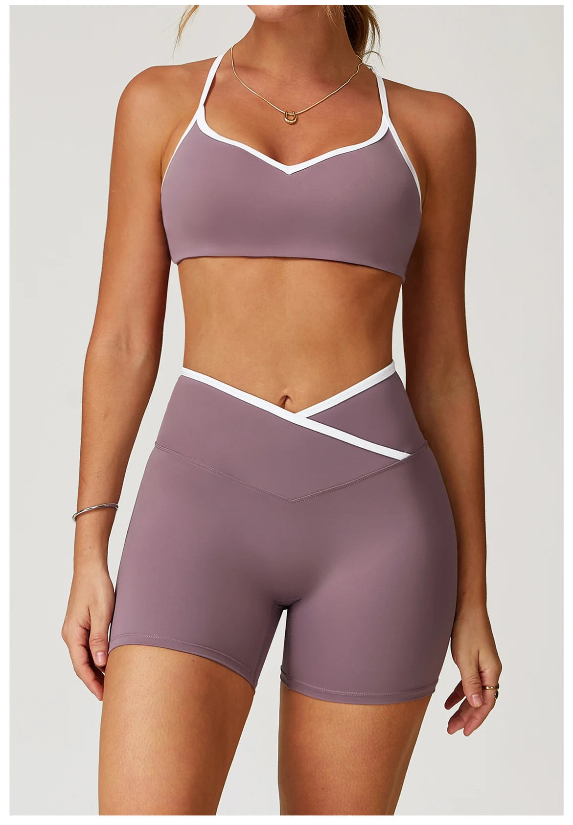 Women's Clothes Yoga Set 2 Pieces Workout Tracksuit Sportswear Gym Clothing High Waist Bell-bottoms Sexy Fitness Bta Sports Suit