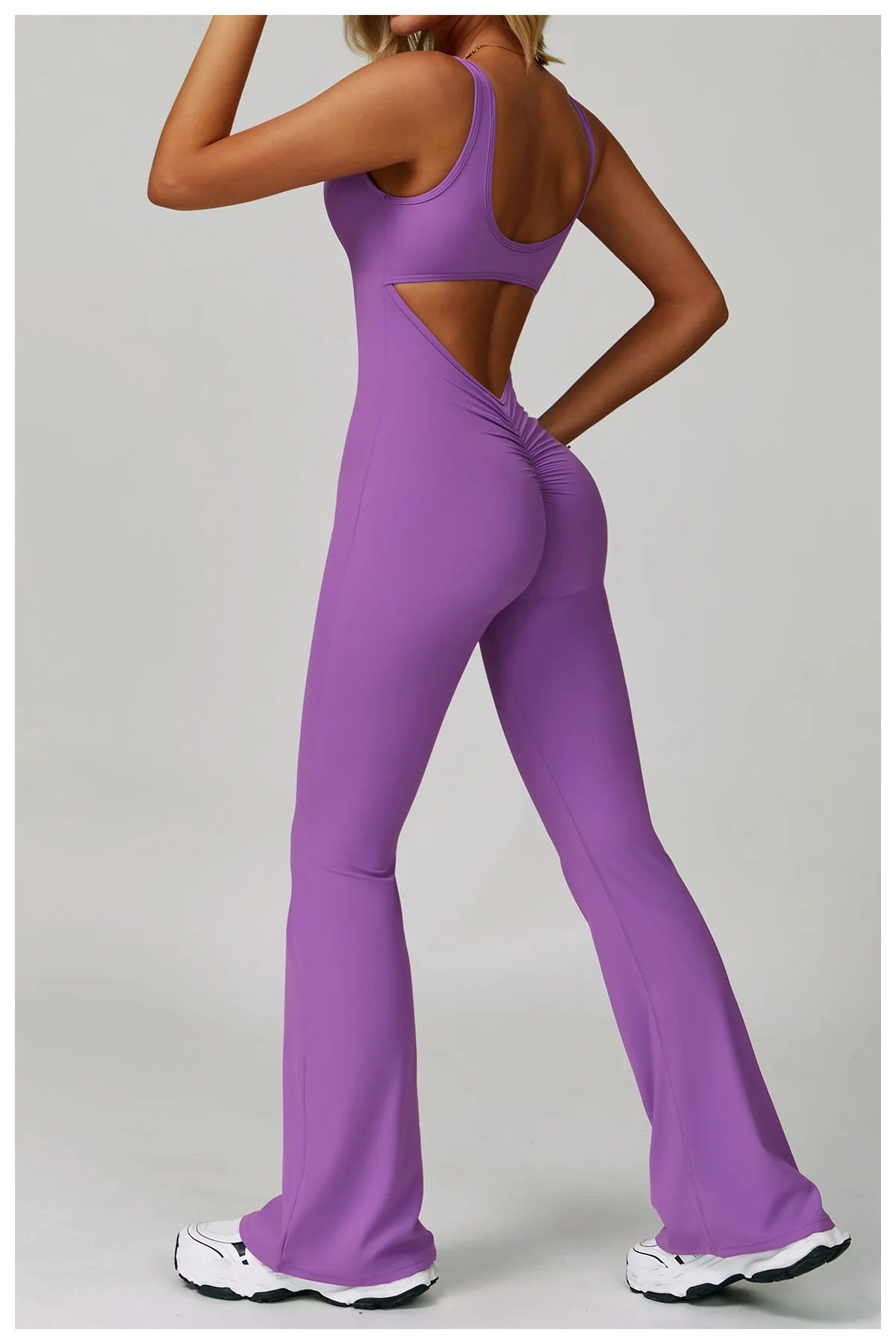 Gym Jumpsuit Women's Fitness Suit Yoga Sets Sports Overalls Woman Tracksuit Yoga Clothing Workout Sportswear Sexy Back V Rompers