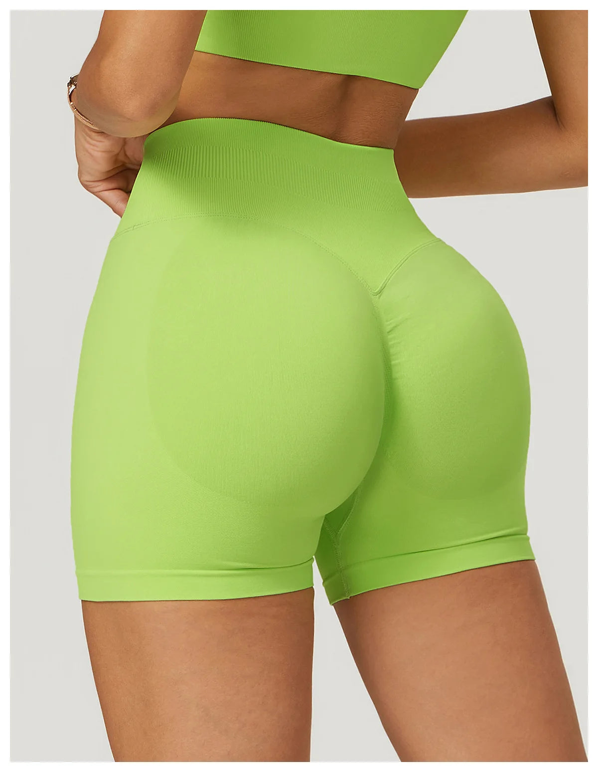 Seamless Shorts for Women Yoga Shorts Summer Push Up Booty Workout Gym Shorts Fitness High Waist Sports Short Women Clothing