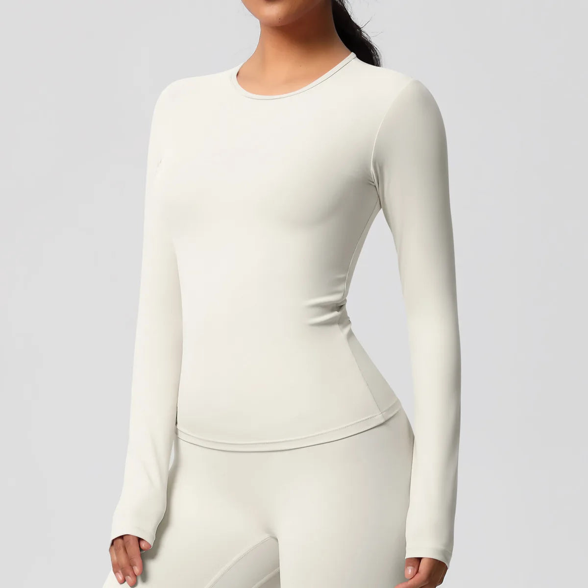 Yoga Shirts For Women Long Sleeve Fitness Running Push Up Gym Clothes Workout Dry Fit Breathable High Elastic Sports Top