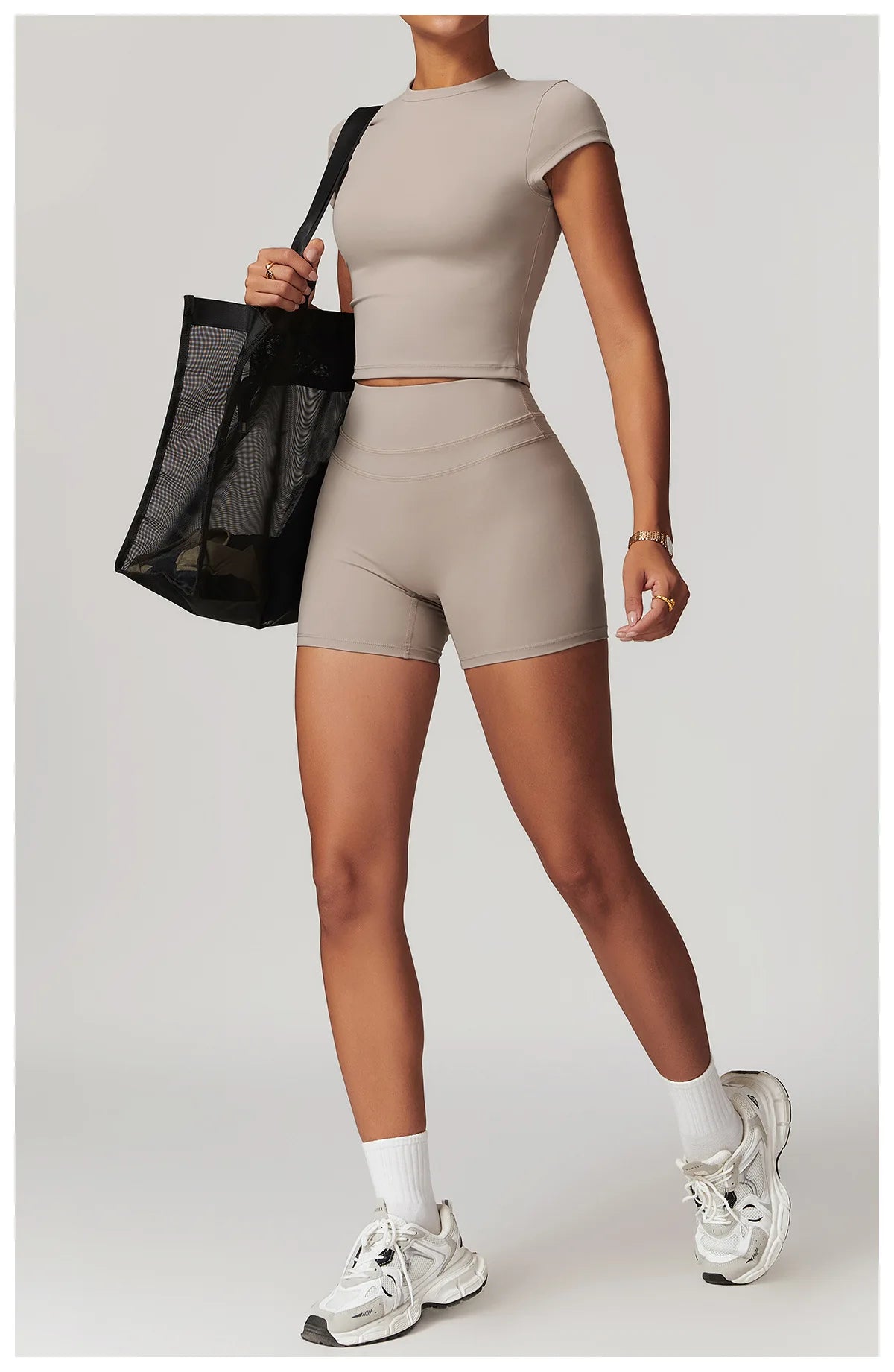 Women Clothes Yoga Top Sport T Shirt Fitness Clothes Short Sleeve Yoga Shirt Gym Top Workout Running Active Wear Sport Top