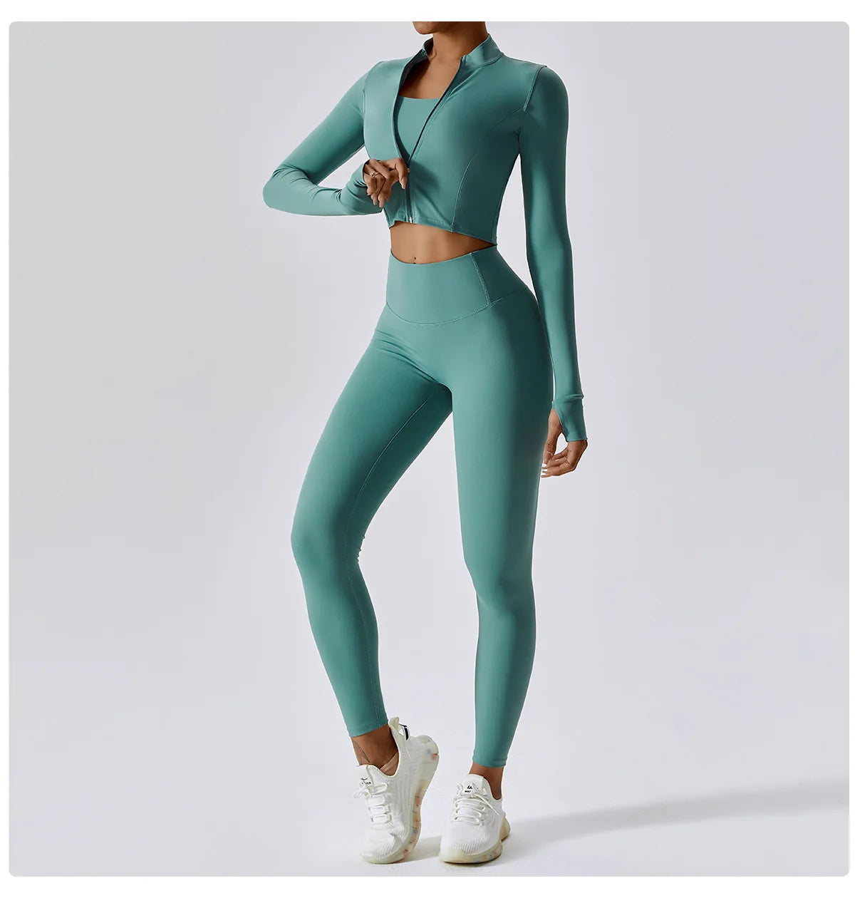 2/3PCS Yoga Set Gym Clothes Sportswear Yoga Suits For Women Tracksuit Fitness Set Tracksuits Sports Bra Gym Leggings Yoga Top