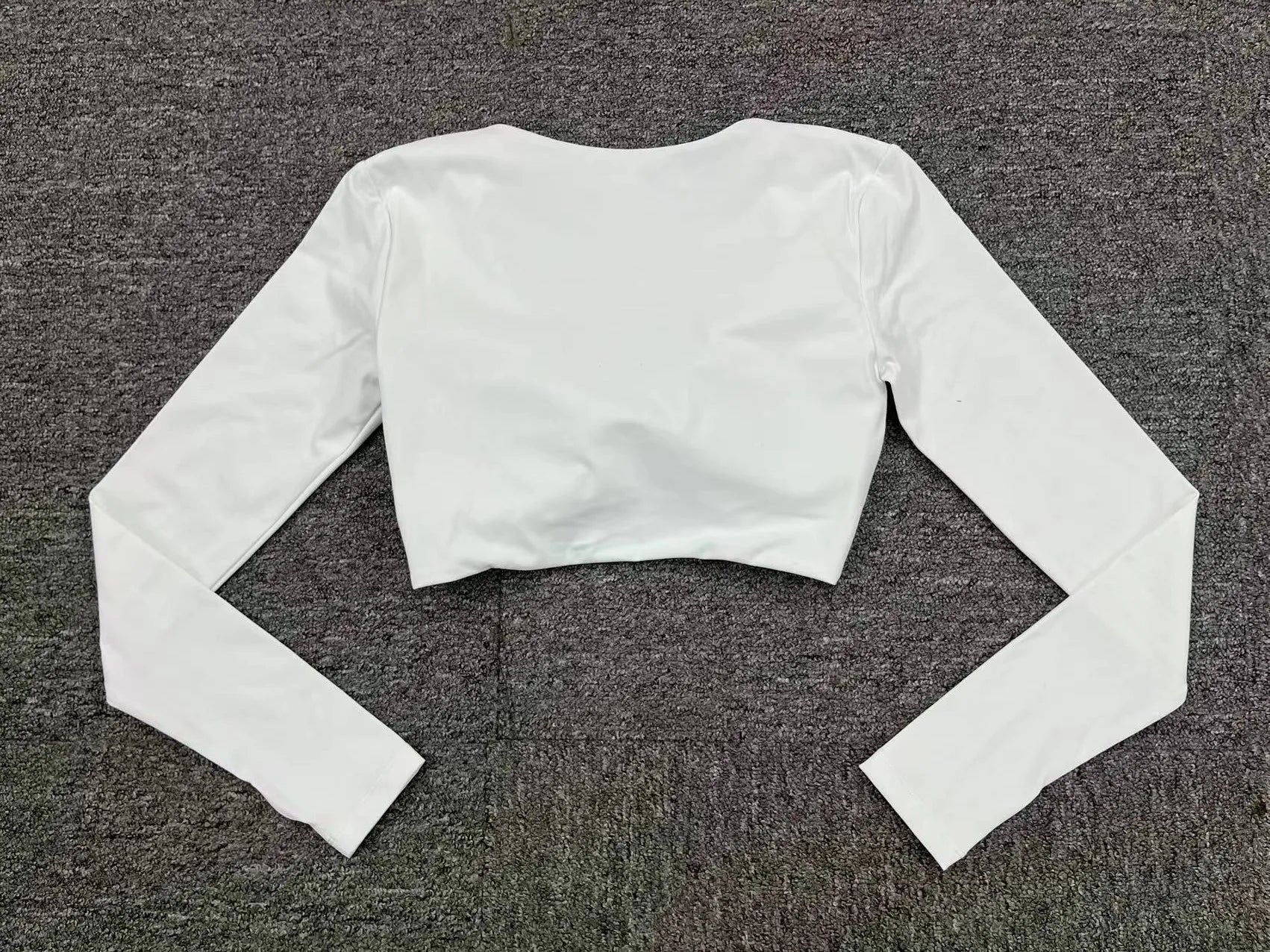 Women Yoga Shirts Crop Top Sexy Long Sleeves Shirts for Women Yoga Sports Fitness Running Gym Clothes Push Up Workout Tops