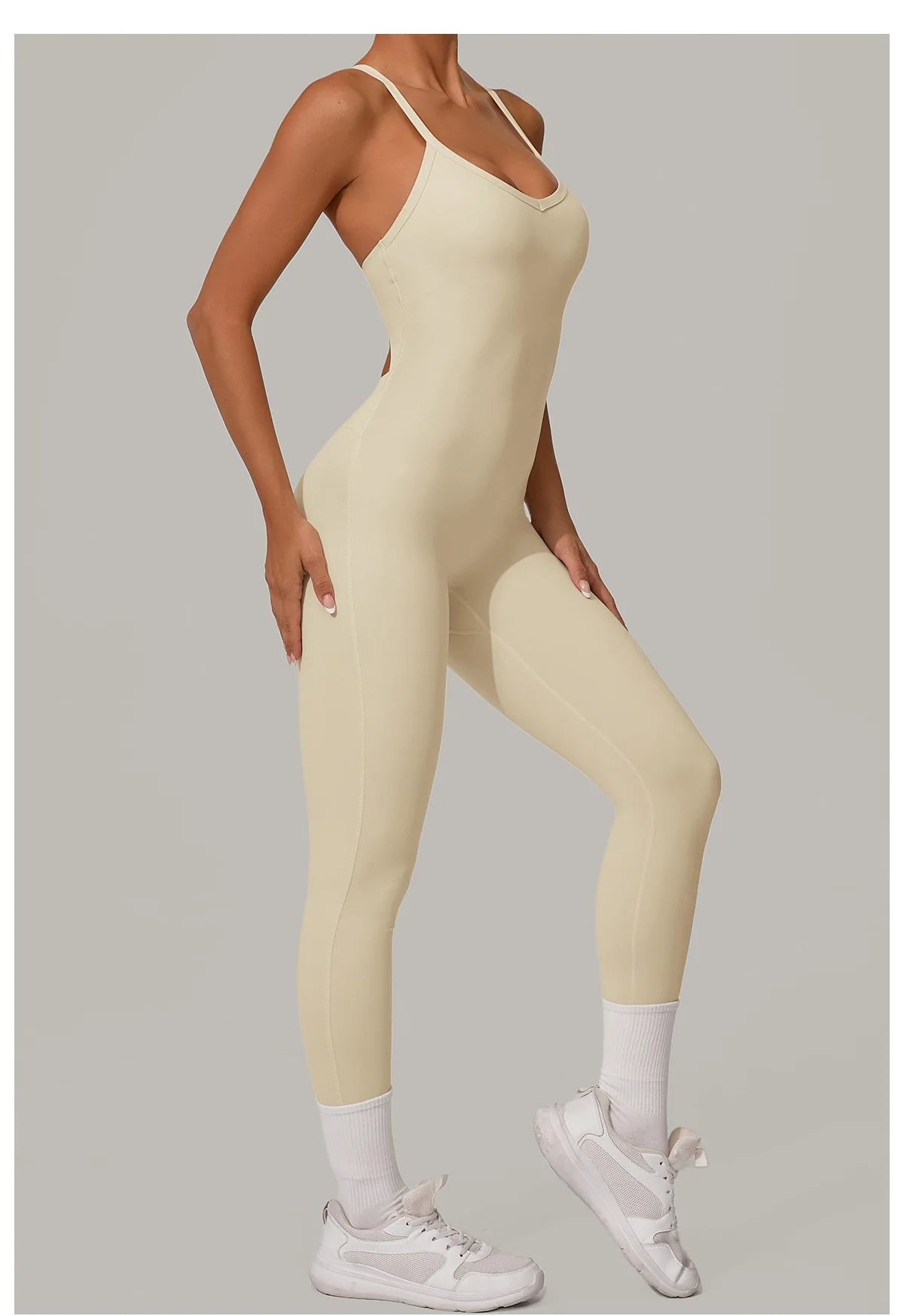 Yoga Set Women Tracksuit Sexy Backless One-piece Suit Female Rompers Quick Dry Yoga Clothing Workout Bodysuits Sports Jumpsuit