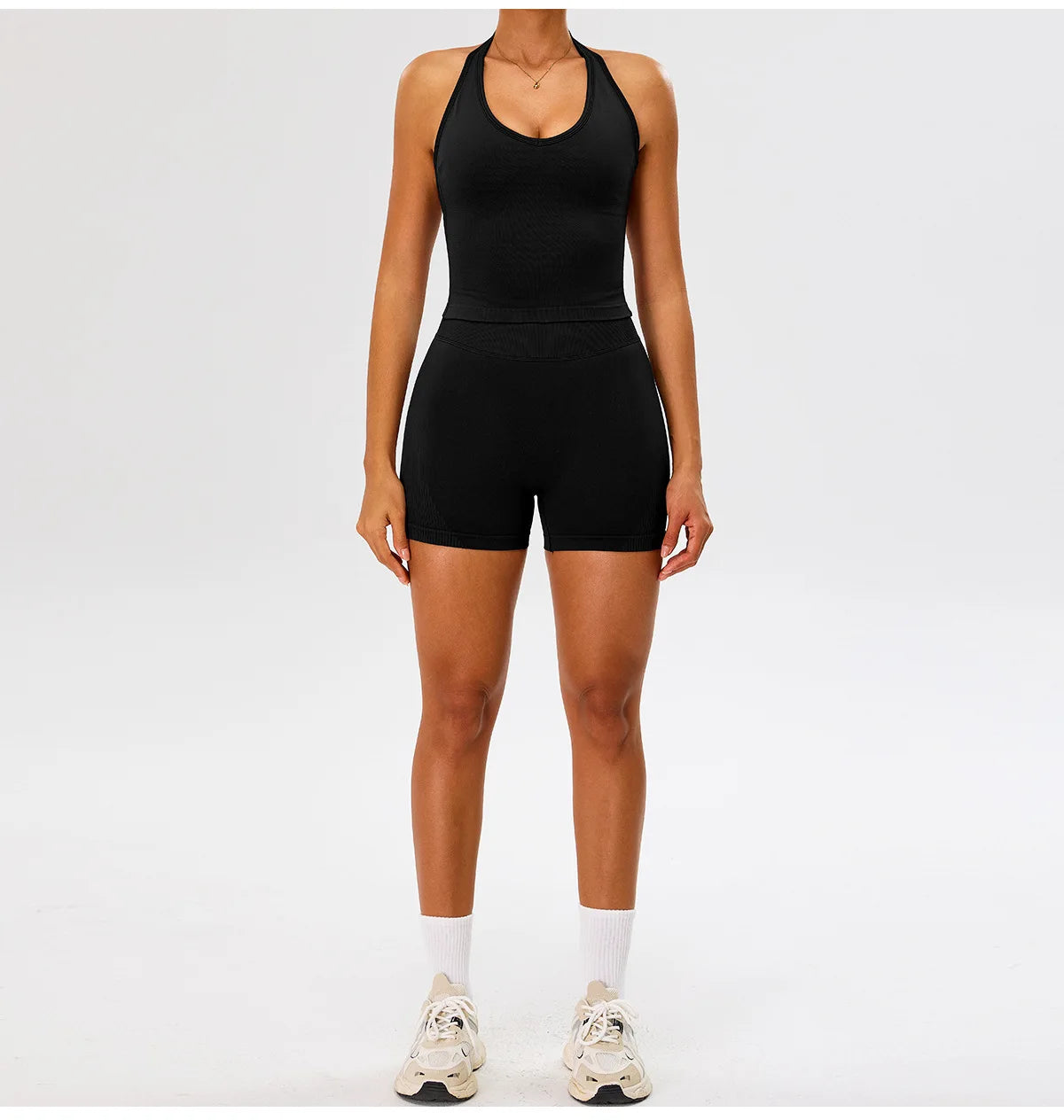 Seamless Yoga Shorts Women High Waist Workout Shorts Fitness Yoga Lift Butt Fitness Yoga Gym Running Sports Shorts Sportswear