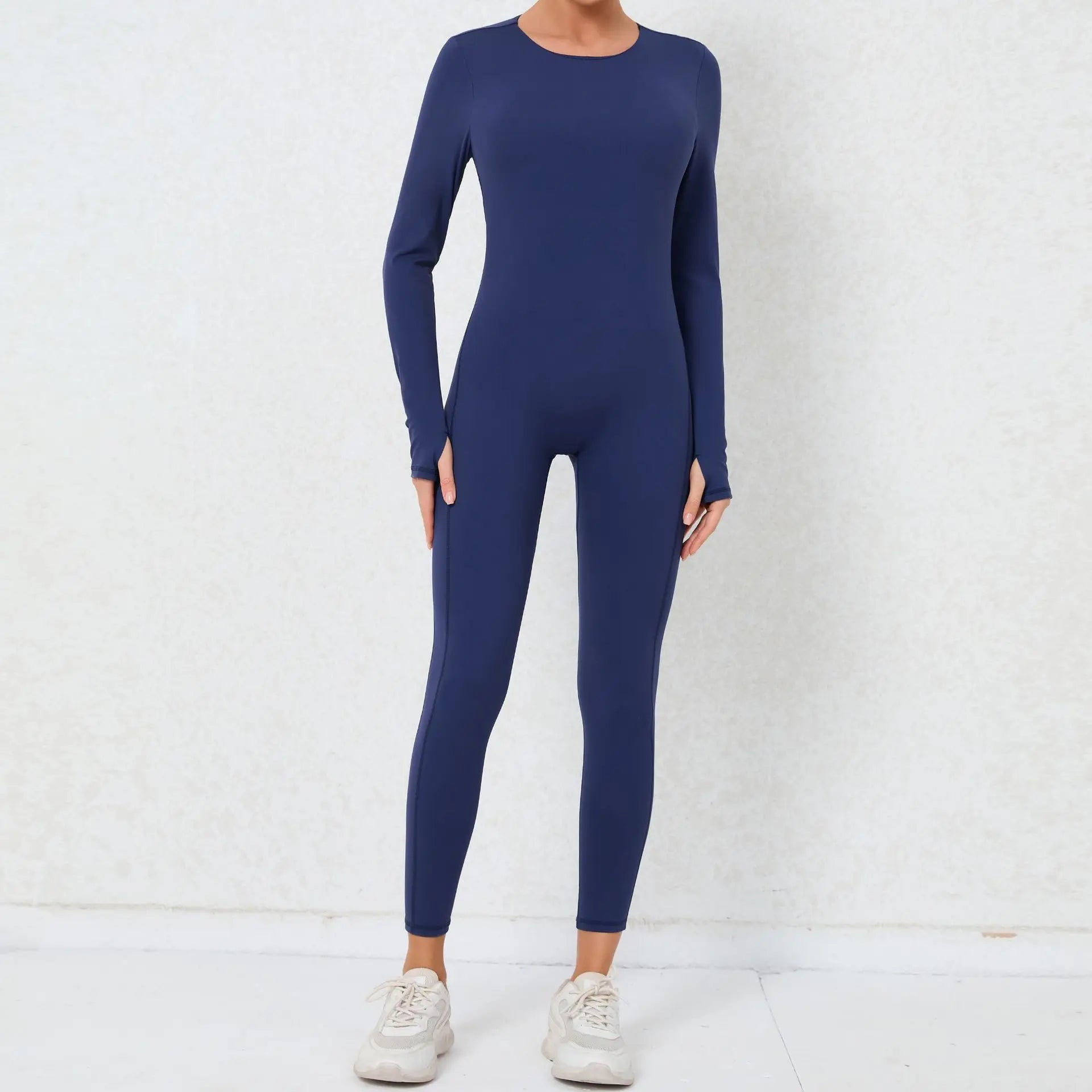 Jumpsuit Gym Yoga Set Women Long Sleeves Sportswear Women Tracksuit Sport Fitness Rompers Female Push Up Workout Bodysuit