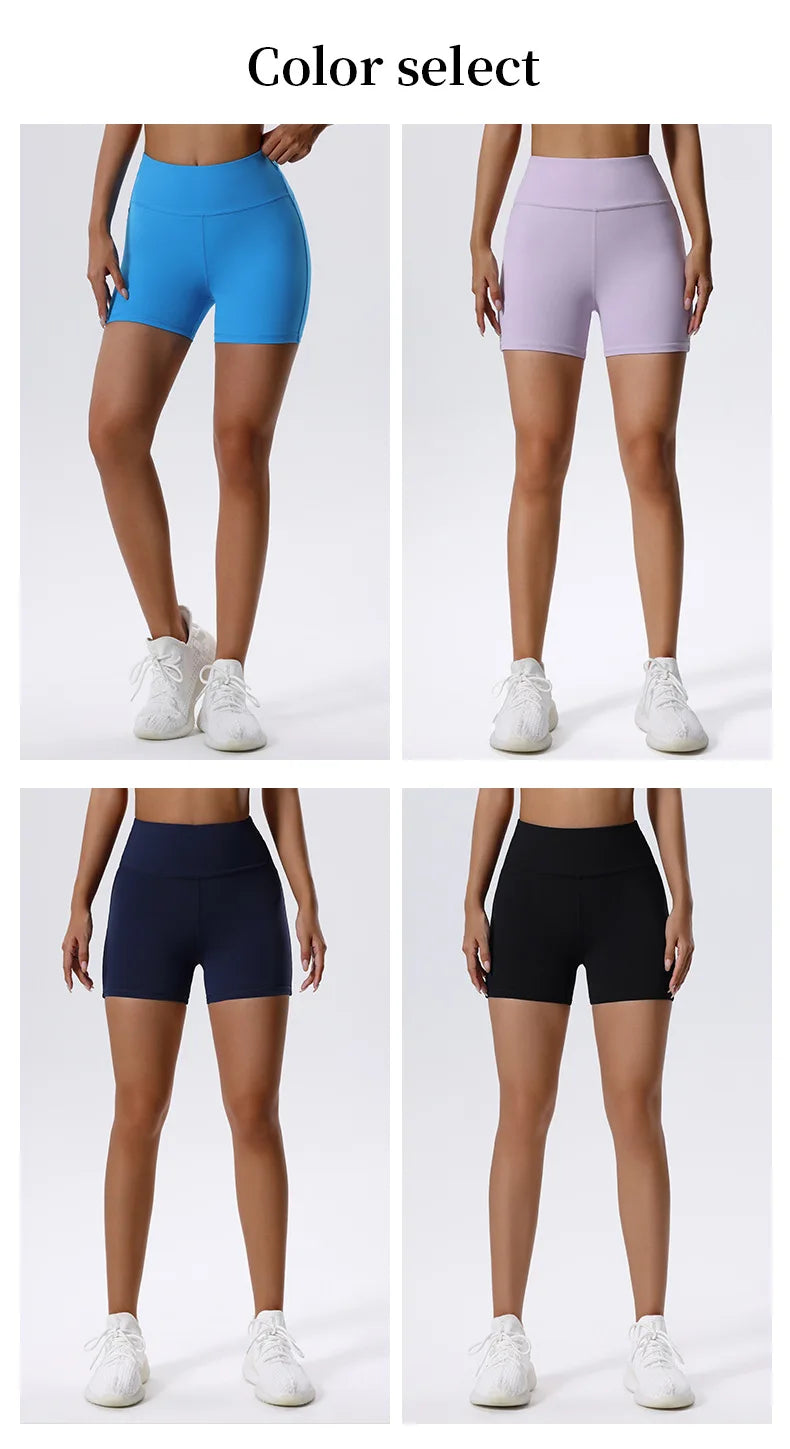 Summer Shorts for Women Yoga Shorts Running Push Up Workout Tights Gym Shorts Fitness High Waist Sports Short Women Clothing