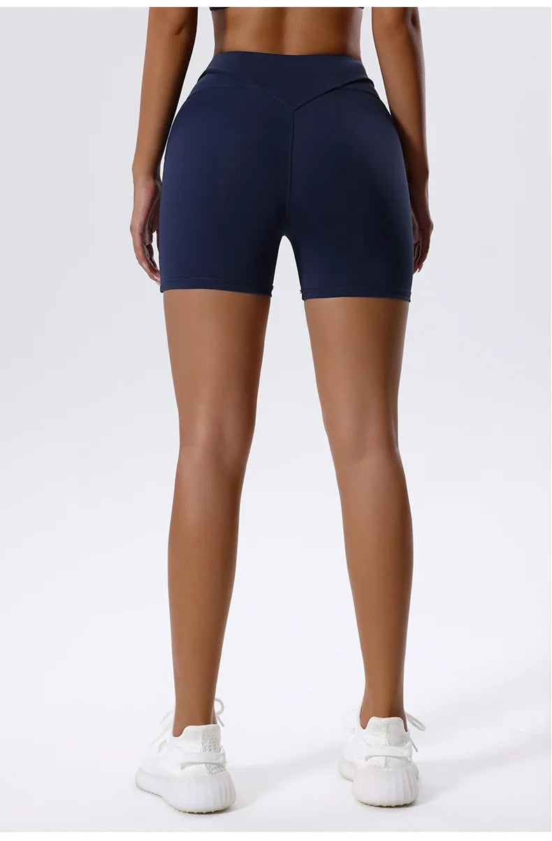 Summer Shorts for Women Yoga Shorts Running Push Up Workout Tights Gym Shorts Fitness High Waist Sports Short Women Clothing