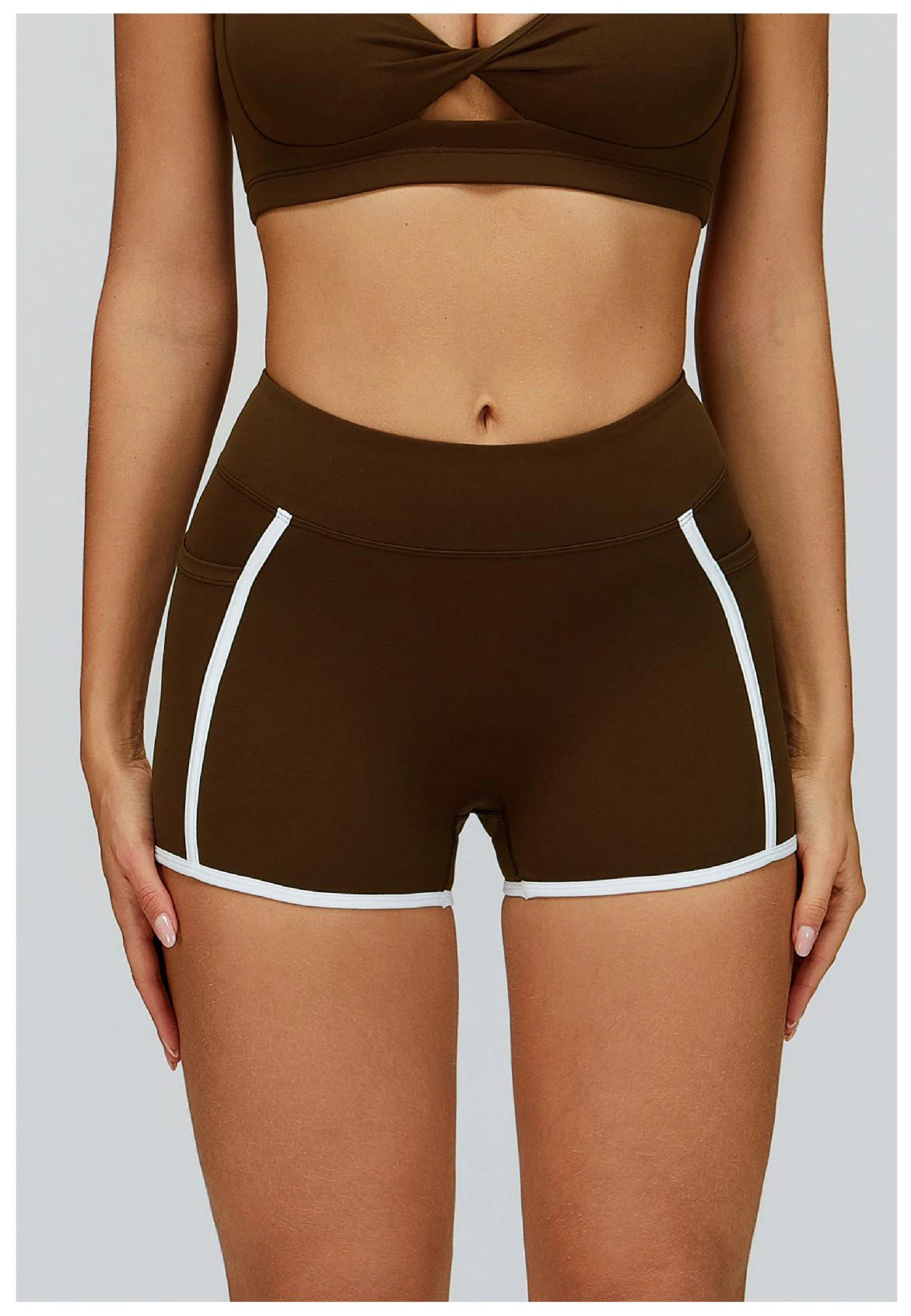 Yoga Shorts Women Impact Sports Shorts Tights Gym Workout Shorts High Waist Push Up Running Fitness Sports Shorts Cycling Shorts