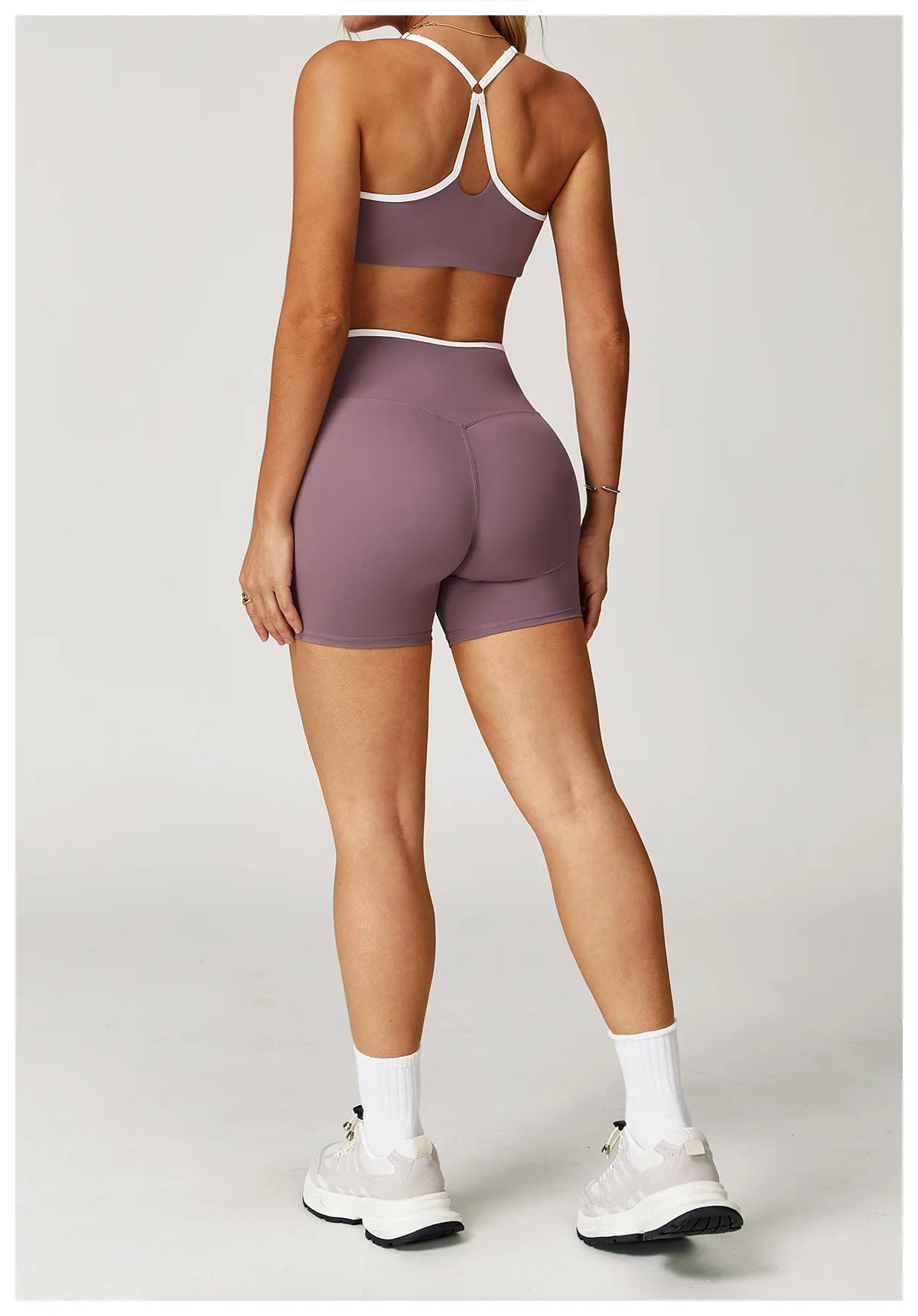 Women's Clothes Yoga Set 2 Pieces Workout Tracksuit Sportswear Gym Clothing High Waist Bell-bottoms Sexy Fitness Bta Sports Suit