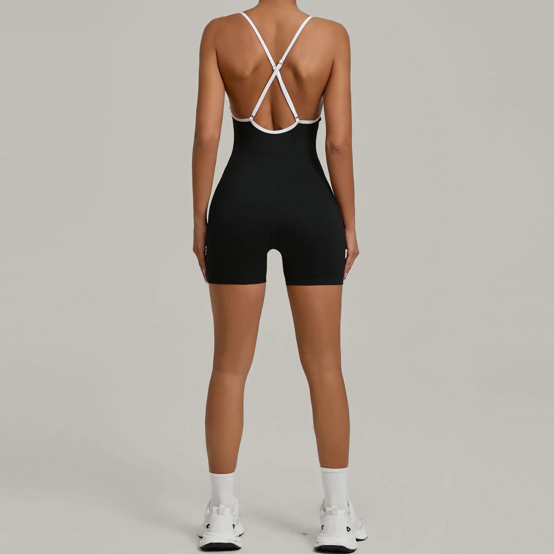 Summer Workout Jumpsuit Sports Overalls Women Rompers Gym Clothing Running Fitness Suits Gym Tracksuit Short Sportswear Yoga Set