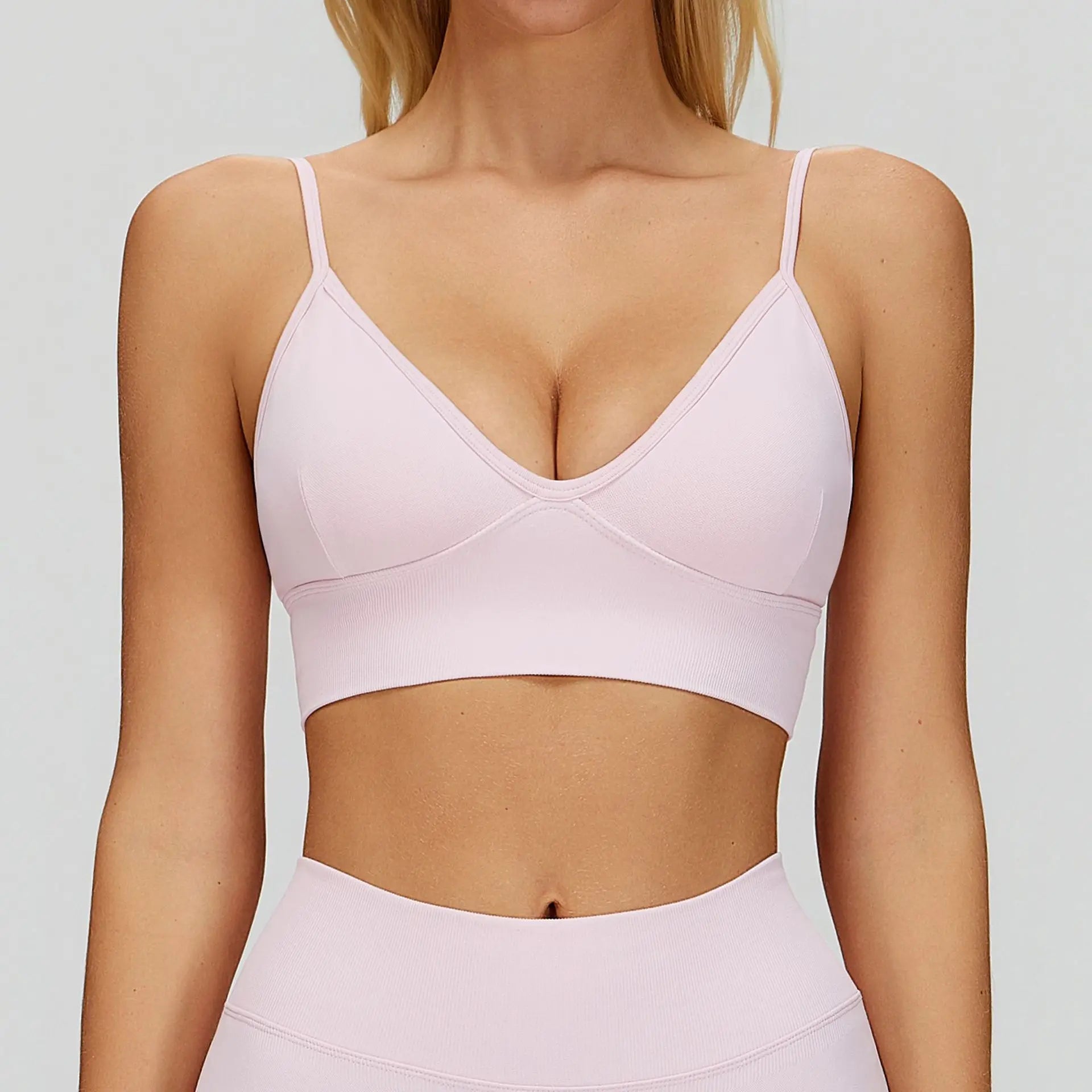 Seamless Yoga Sports Bra Women Breathable Shock Proof Gym Workout Fitness Push up Top Yoga Running Active Sportswear Vest Bra