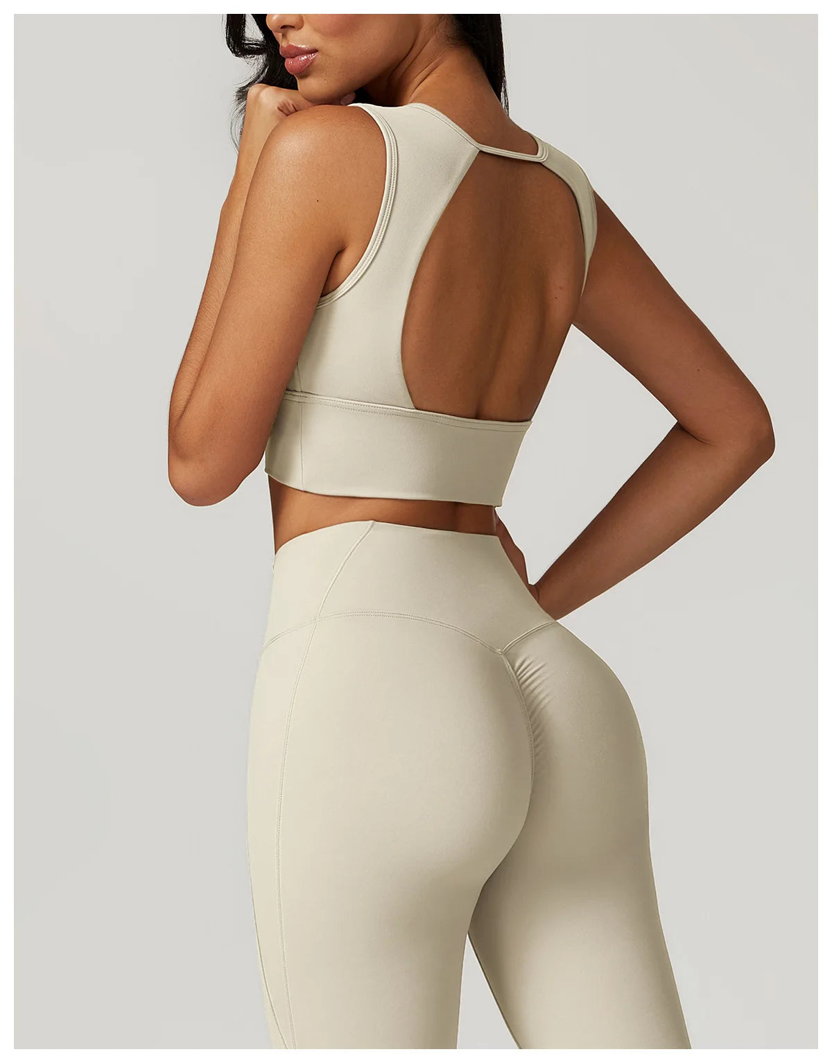 Sexy Sports Bras Women Fitness Vest High Strength Sports Top Backless Yoga Bra Running Fitness Breathable Shockproof Yoga Bra