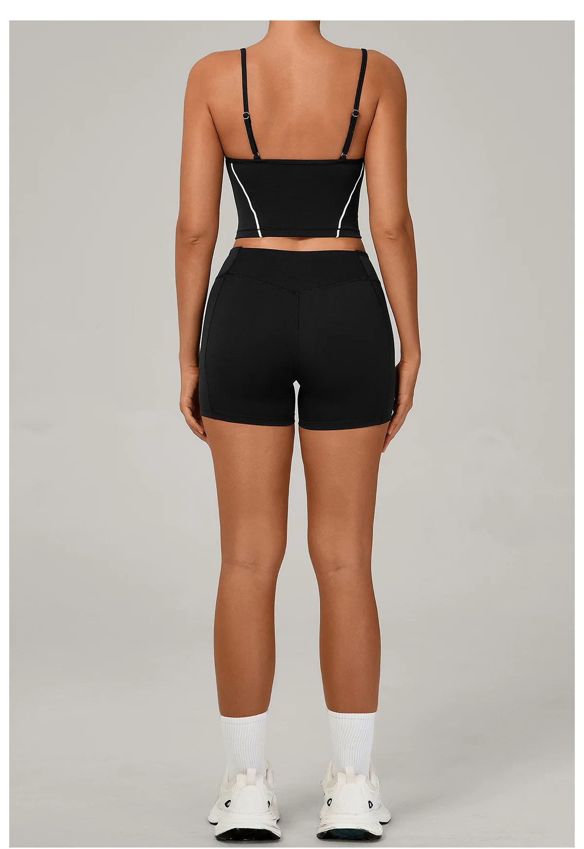 2 Pieces Yoga Sport Set Women Tracksuit Sports Bra Shorts Yoga Set Comfort Elastic Sportsuit Workout Outfit Fitness Gym Clothes