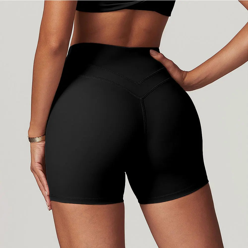High Waist Sports Short Women Yoga Shorts Breathable Fitness Tight Women Yoga Legging Shorts Cycling Athletic Gym Shorts
