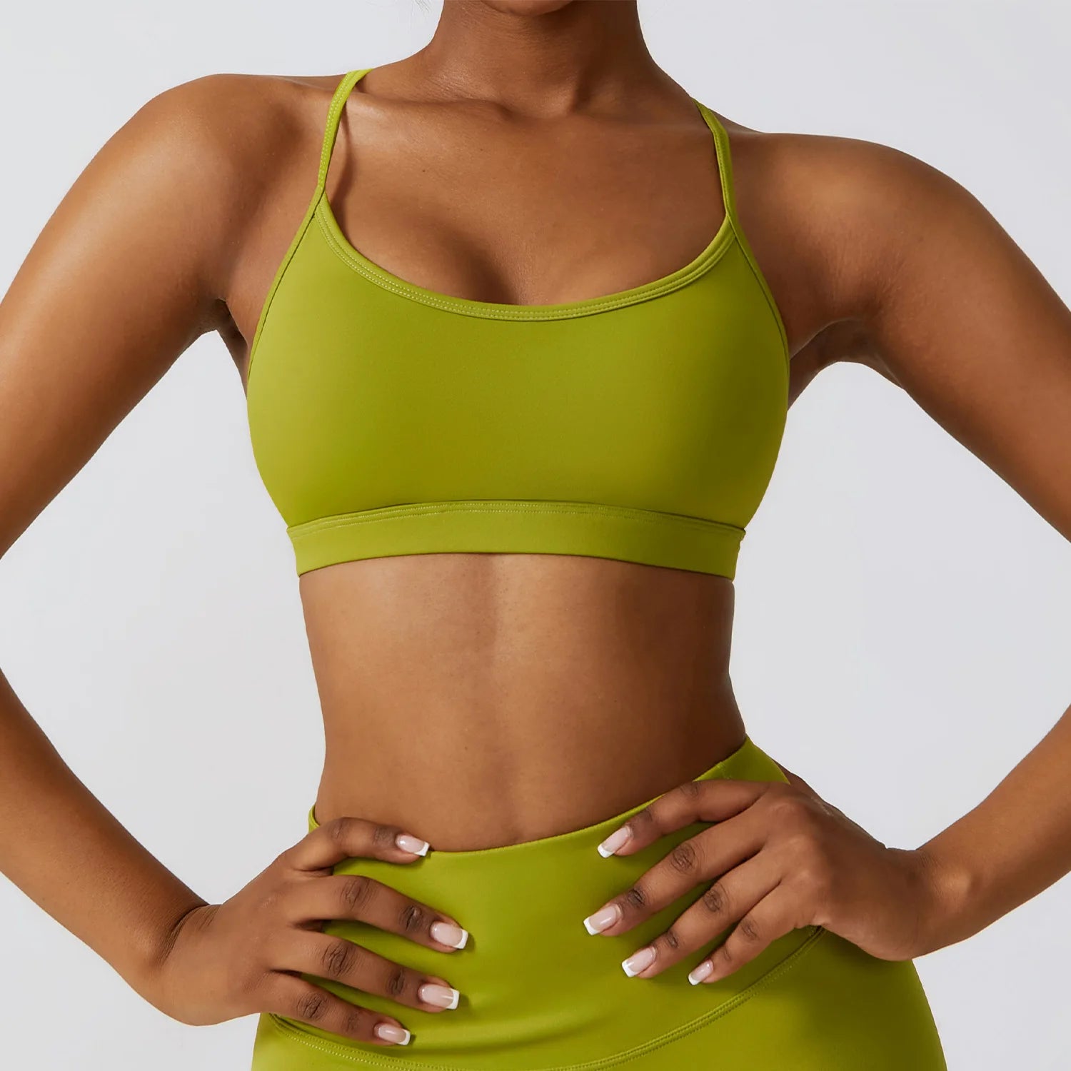 Women Workout Sports Underwear High Support Sports Top Push Up Yoga Bra Gym Crop Top Fitness Bra Running Brassiere Sportswear