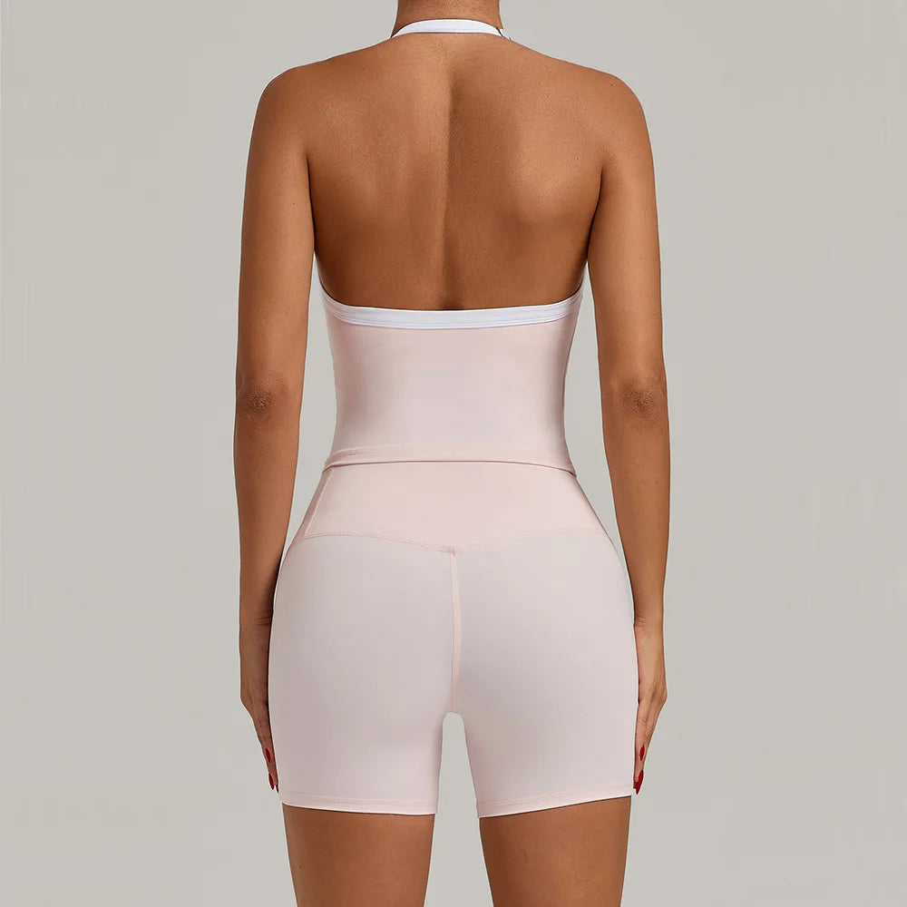 Women Tracksuit Butt Lifting Sports Set Shorts Gym Clothes Yoga Suit For Fitness Short and Underwear Training Workout Tracksuit