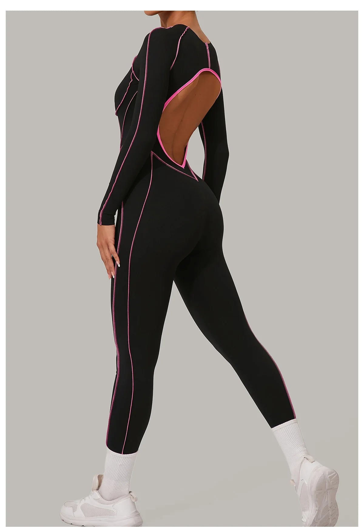Workout Jumpsuit Sports Overalls Women Tracksuit Gym Clothing Running Romper Fitness Suits Gym Sportswear Yoga Set Activewear