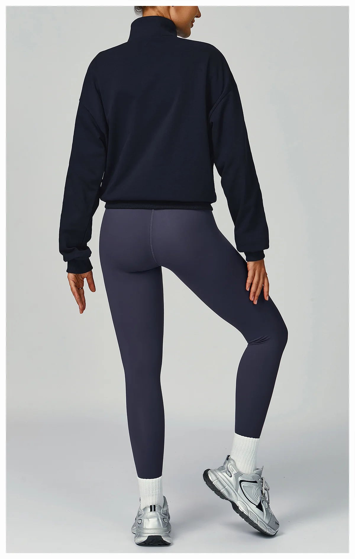 New Winter Zipper Hoodie Women's Long Sleeve Casual Loose Windproof Warm Versatile Hoodie Women's Running and Fitness Sportswear