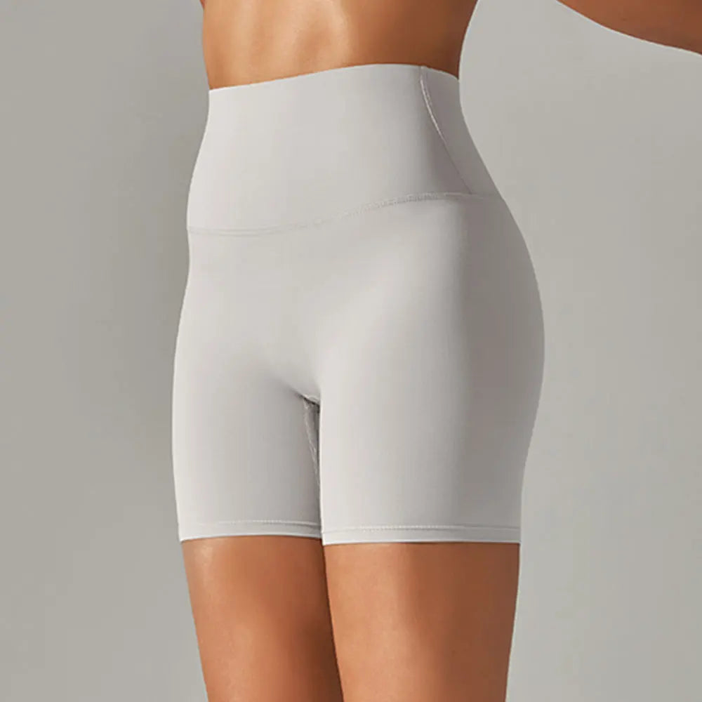Seamless Yoga Shorts Women Fitness Shorts Running Cycling Shorts Breathable Sports Leggings High Waist Summer Workout Gym Shorts