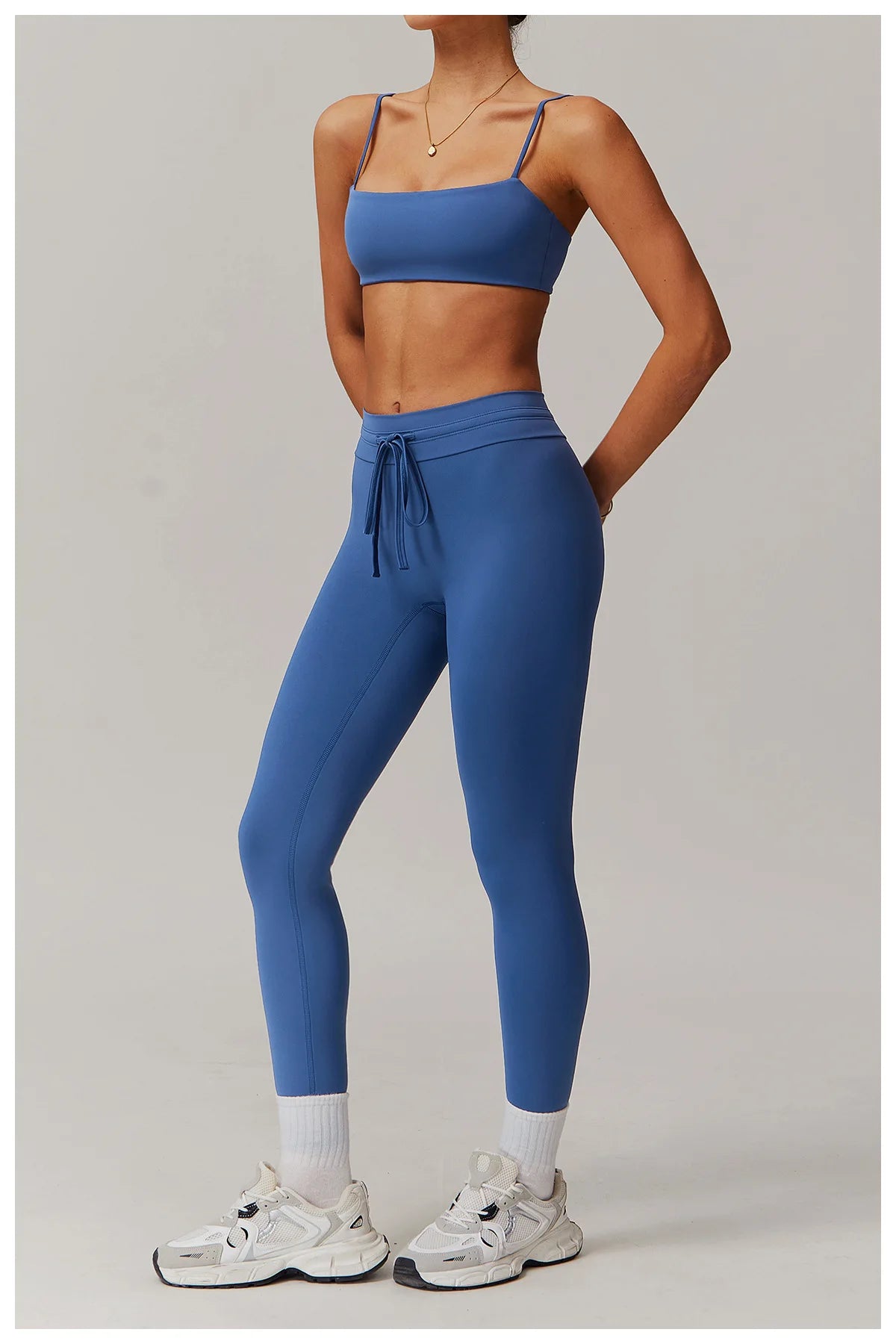 Women Gym Leggings Workout Yoga Sports Pant Stretchy High Waist Straps Leggings Fitness Tights Sports Push Up Activewear Pants