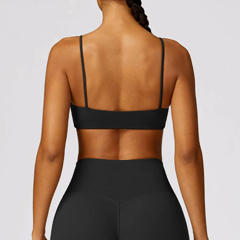 Breathable Top Sexy Fitness Top Women Yoga Bra Shockproof Crop Top Push up Sport Underwear Gym Workout Top Beauty Back bra