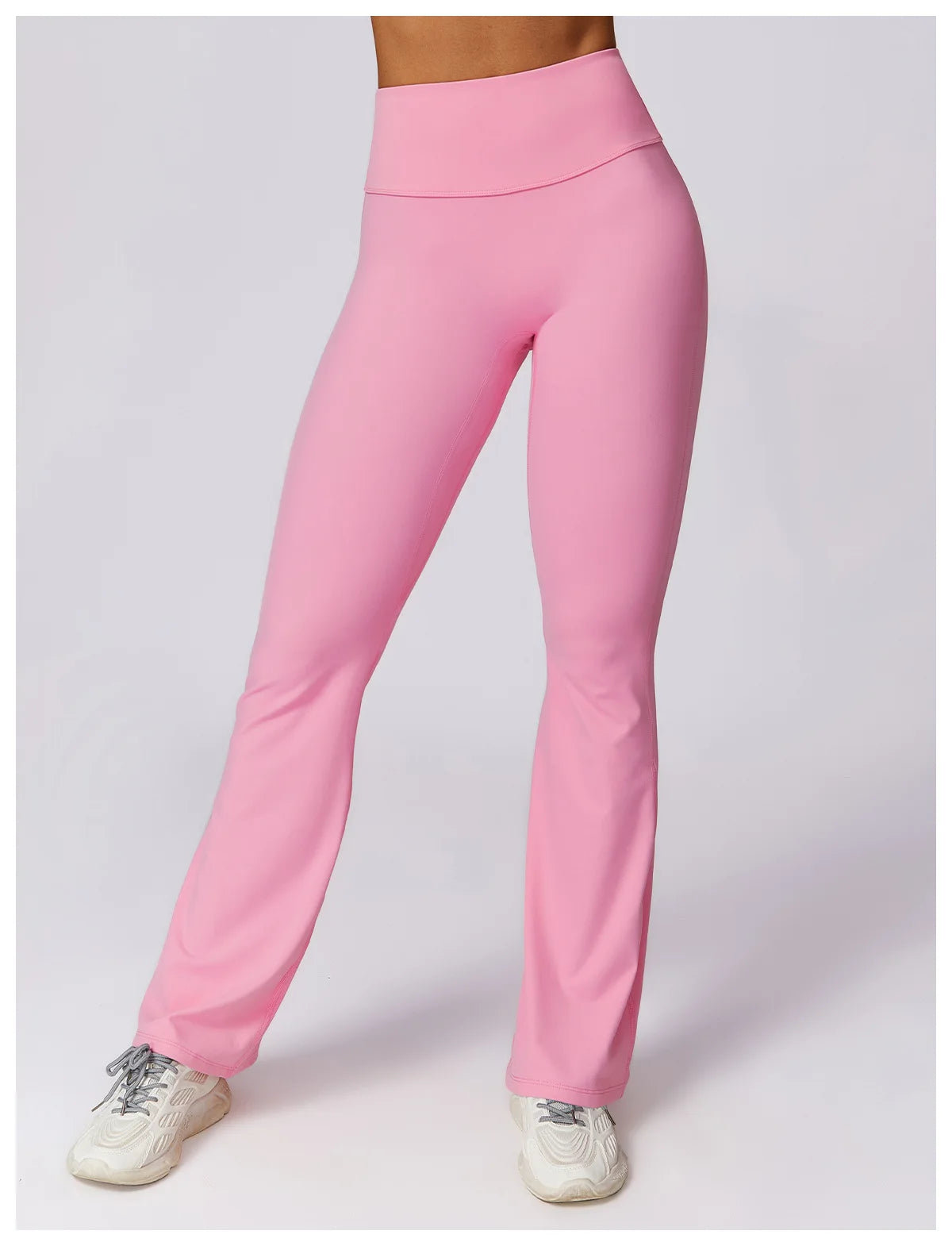 Yoga Bell-bottoms Tight Scrunch Butt Lifting Dance High Waist Tights Women Sport Pants Gym Running Breathable Fitness Leggings
