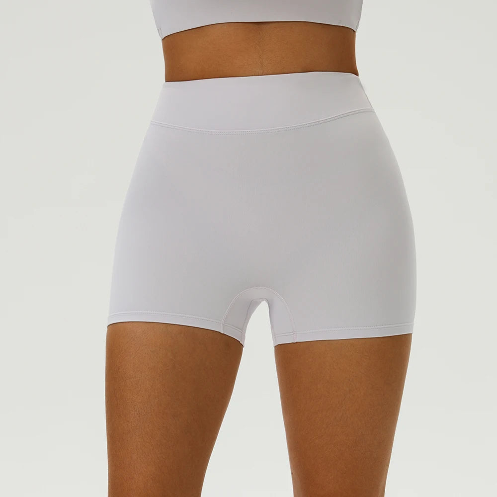 Women Yoga Shorts High Waist Workout Shorts Fitness Yoga Lift Butt Fitness Ladies Yoga Gym Running Impact Short Pants Sportswear