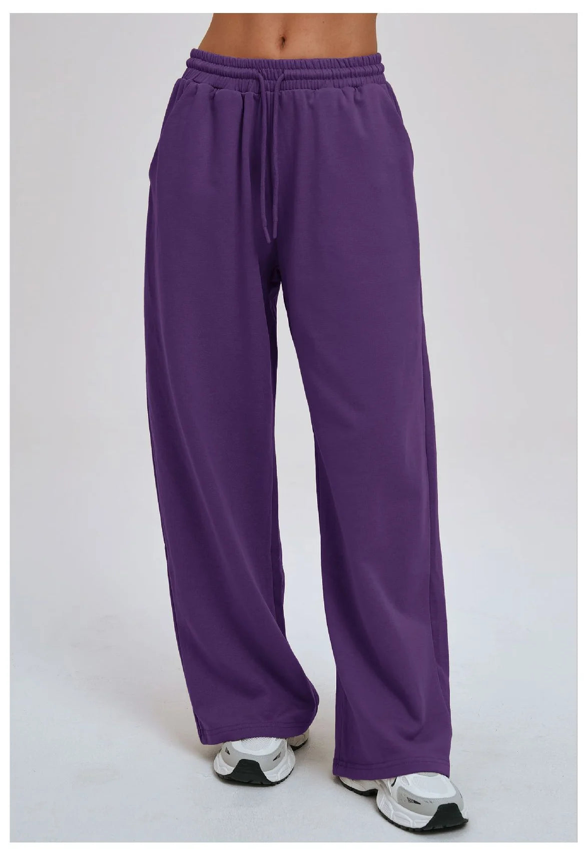 Yoga Pants Women's Gym Workout Pants Loose Wide Leg Casual Straight Leg Pants Outdoor Cycling And Running Sports Pants