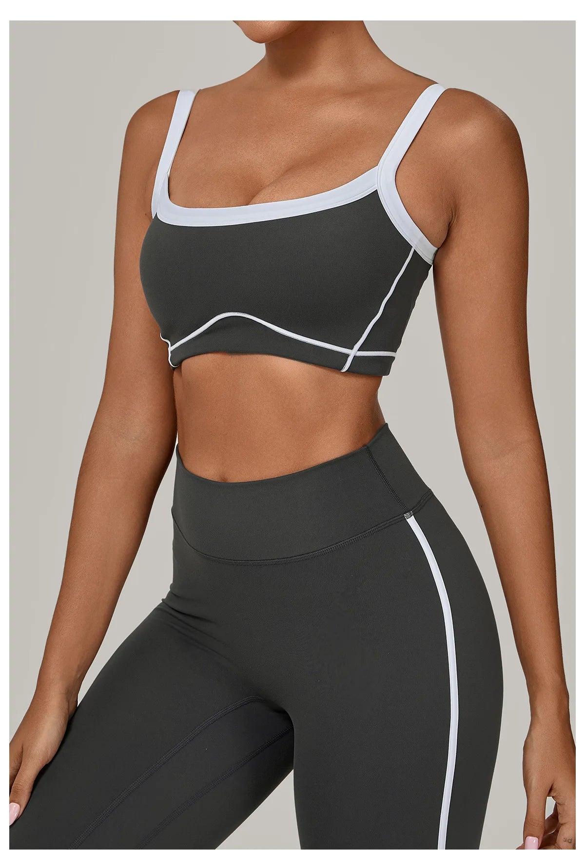 Patchwork Sports Bra Anti-Sweat Fitness Top Women Yoga Bra Shockproof Crop Top Push Up Sport Bra High Strength Gym Workout Top