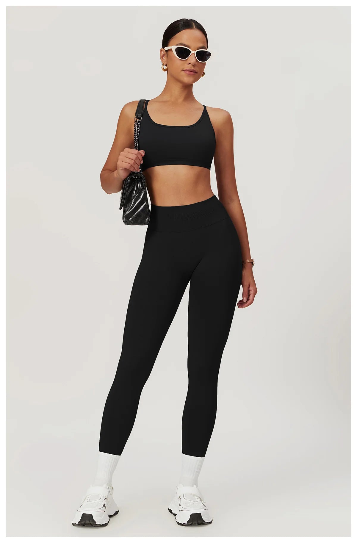 Ribbed Fitness Leggings Women Sport High Waist Tights Seamless Yoga Leggings Gym Jogging Quick Dry Push Up Slim Pants Running