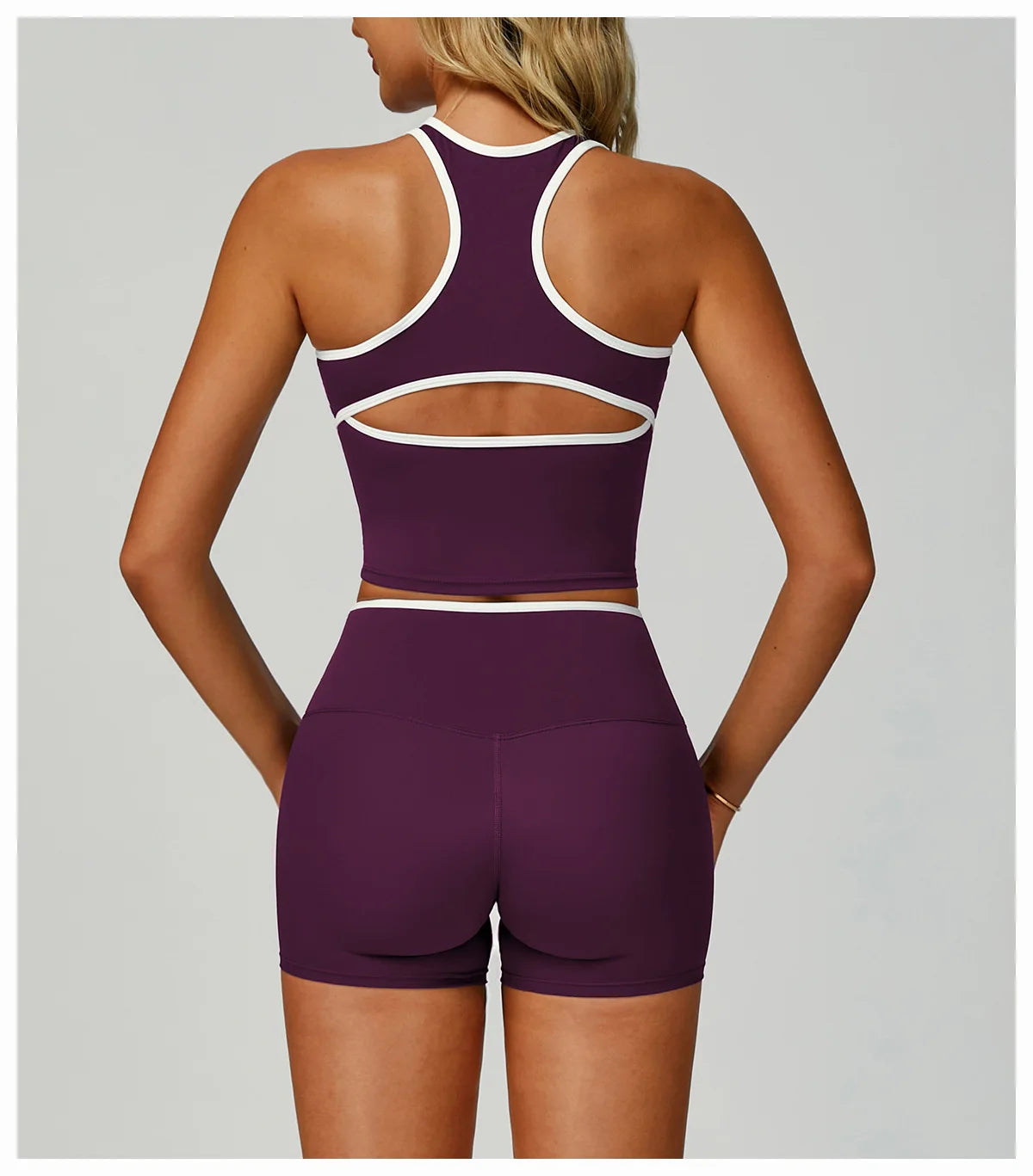 Running Sports Bra Women Underwear High Support Open Back Yoga Bra Breathable Fitness Pilates Tank Workout Top Removable Pads
