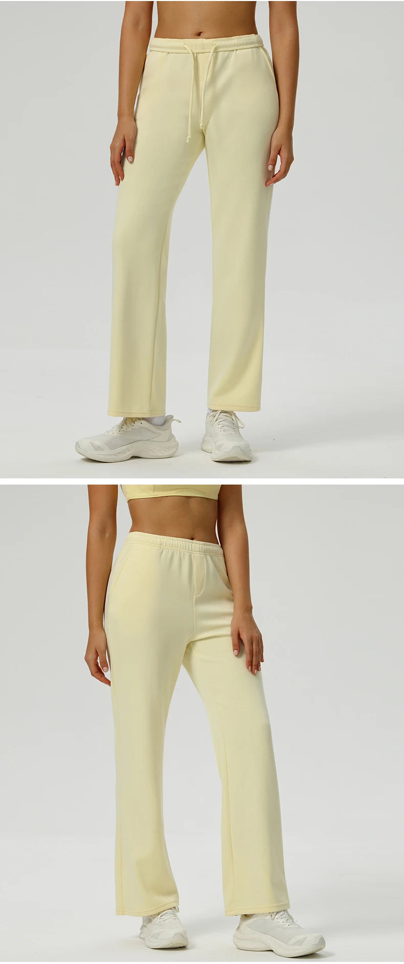 Flare Leggings Women Yoga Pants High Waist Breathable Wide Leg Pants Gym Sports Slim Flared Tight Pants Plus Size Dance Trousers